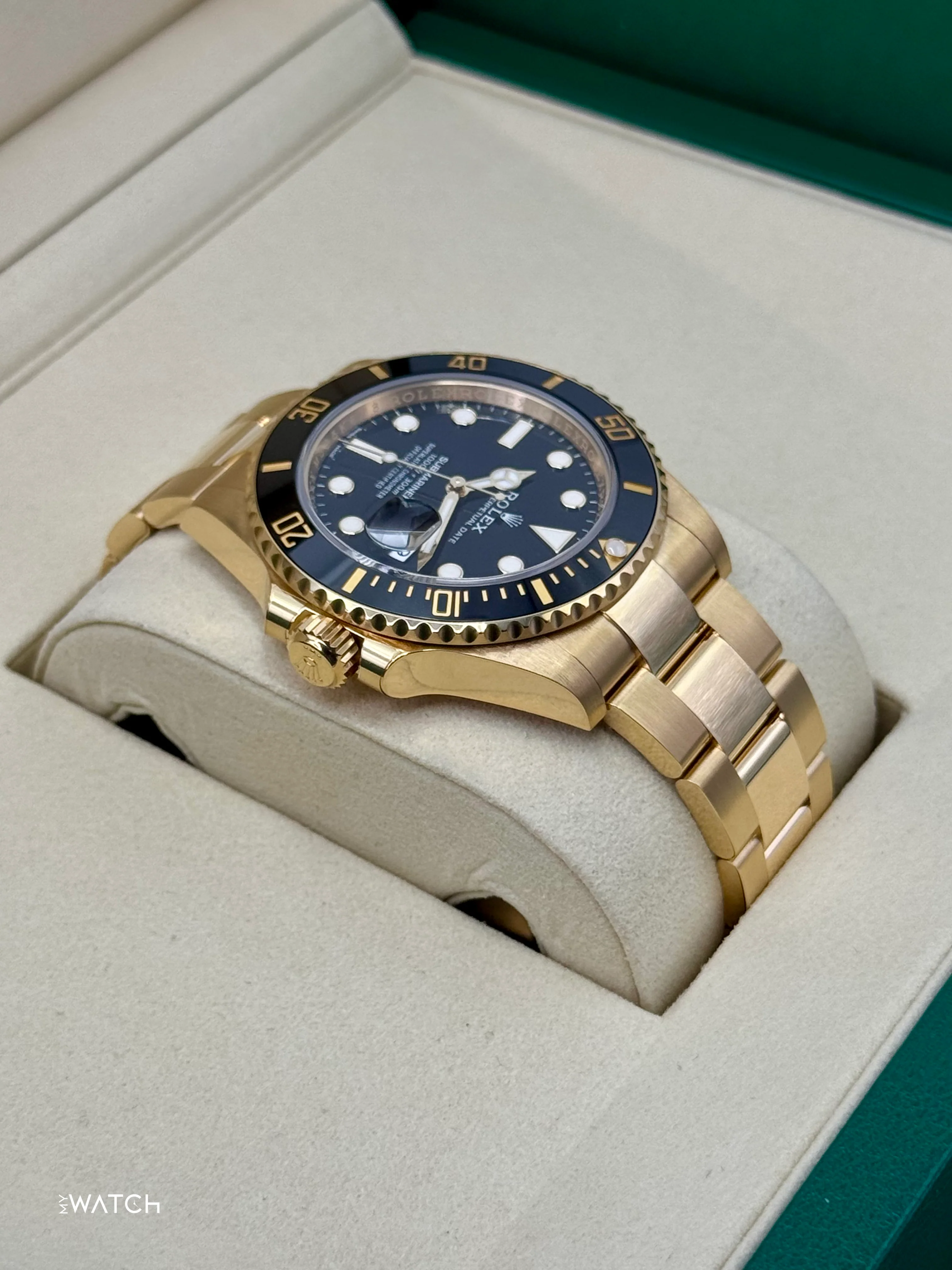 2025 Rolex Submariner 41mm 126618LN Yellow Gold Black Dial (STICKERED) - Image 8