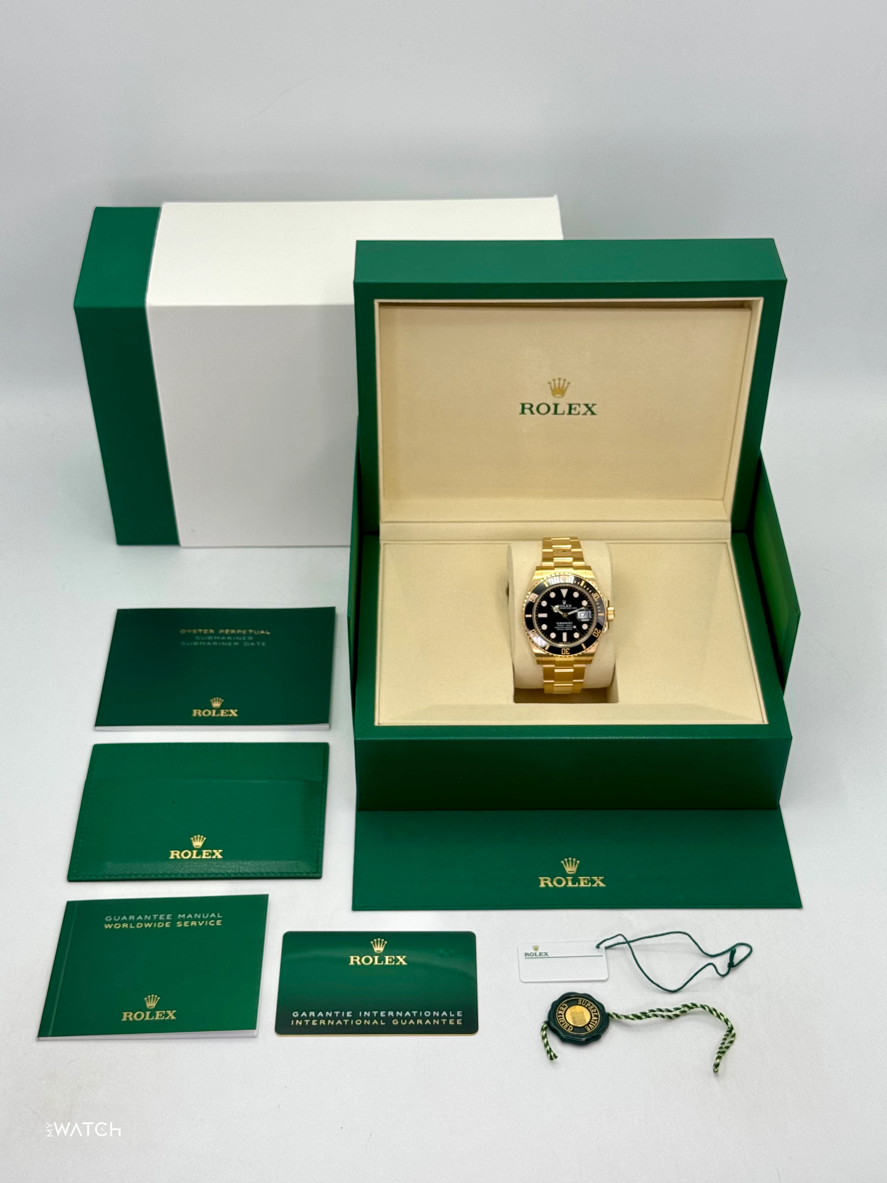 NEW 2025 Rolex Submariner 41mm 126618LN Yellow Gold Black Dial - Image 10