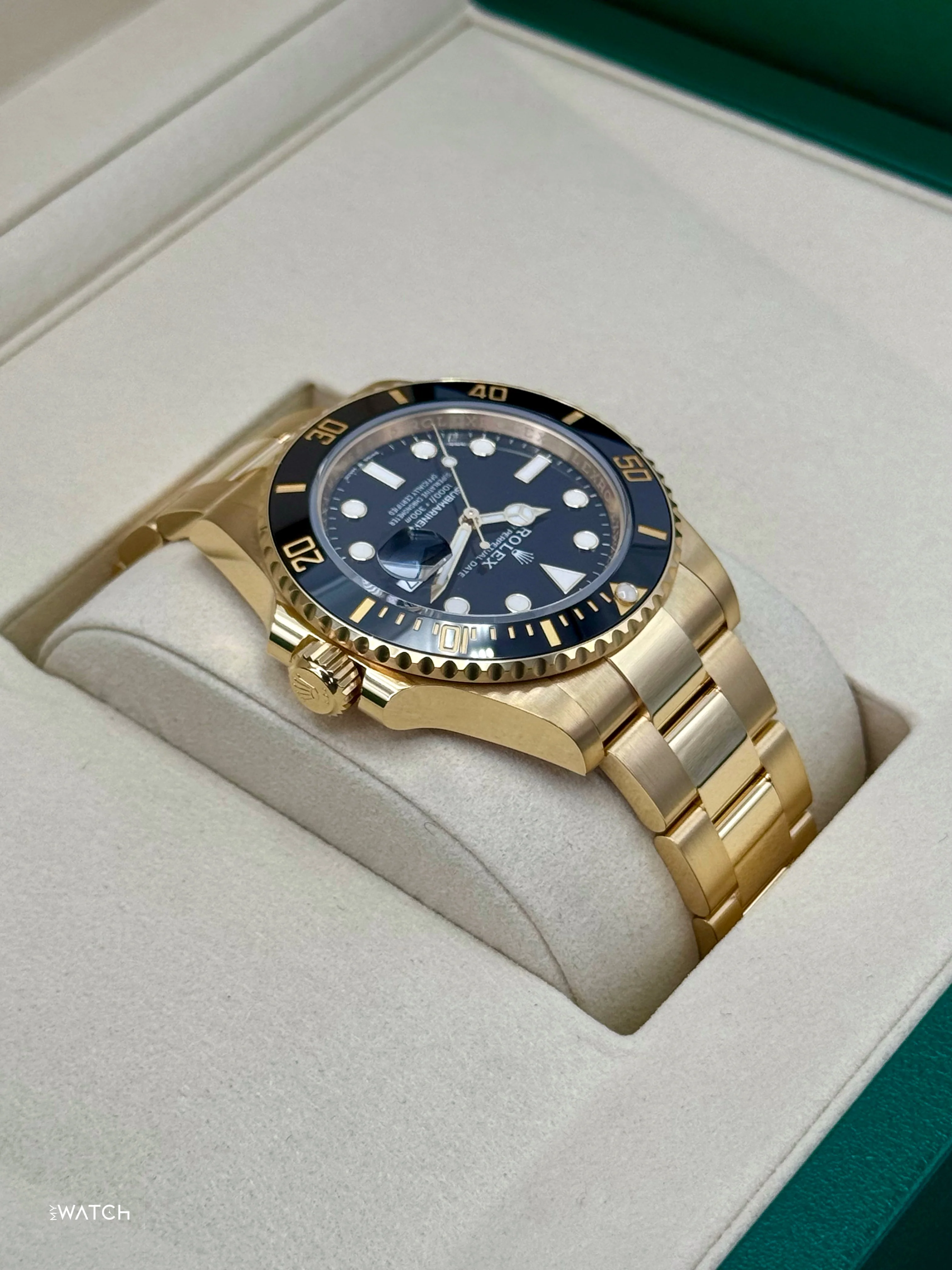 NEW 2025 Rolex Submariner 41mm 126618LN Yellow Gold Black Dial - Image 8