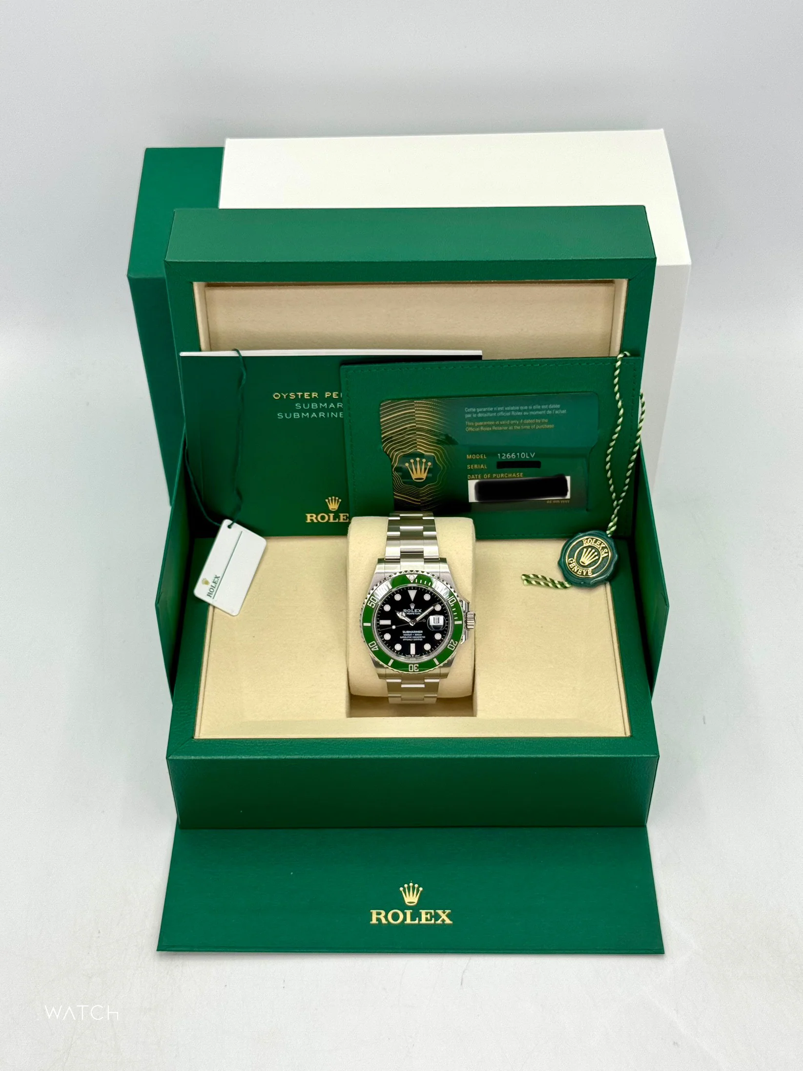 NEW 2025 Rolex Submariner "Starbucks" 41mm 126610LV Black Dial - Image 9