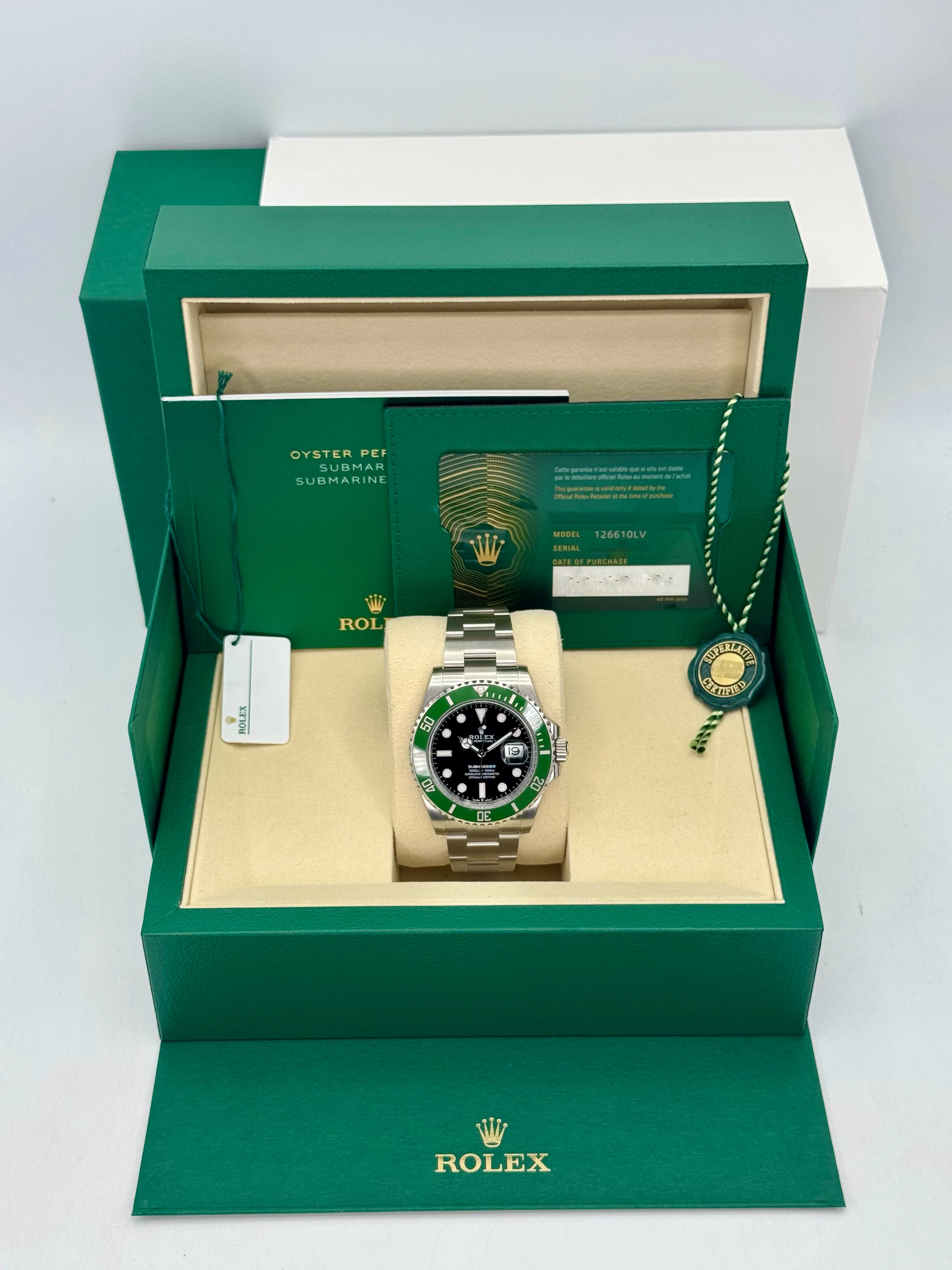 NEW 2025 Rolex Submariner "Starbucks" 41mm 126610LV Black Dial (STICKERED) - Image 8