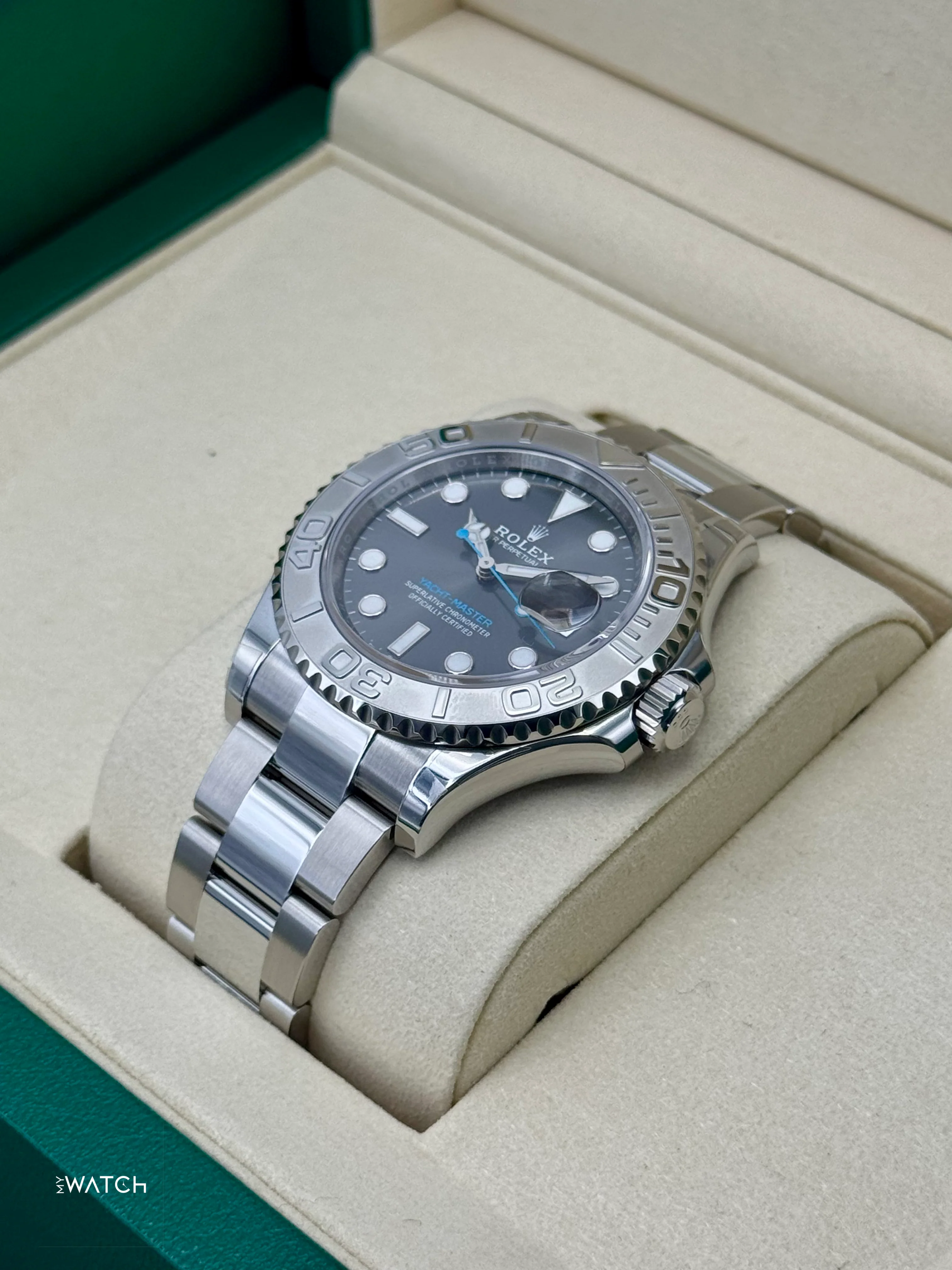 NEW 2025 Rolex Yacht-Master 40mm 126622 Stainless Steel Rhodium Dial (STICKERED) - Image 5