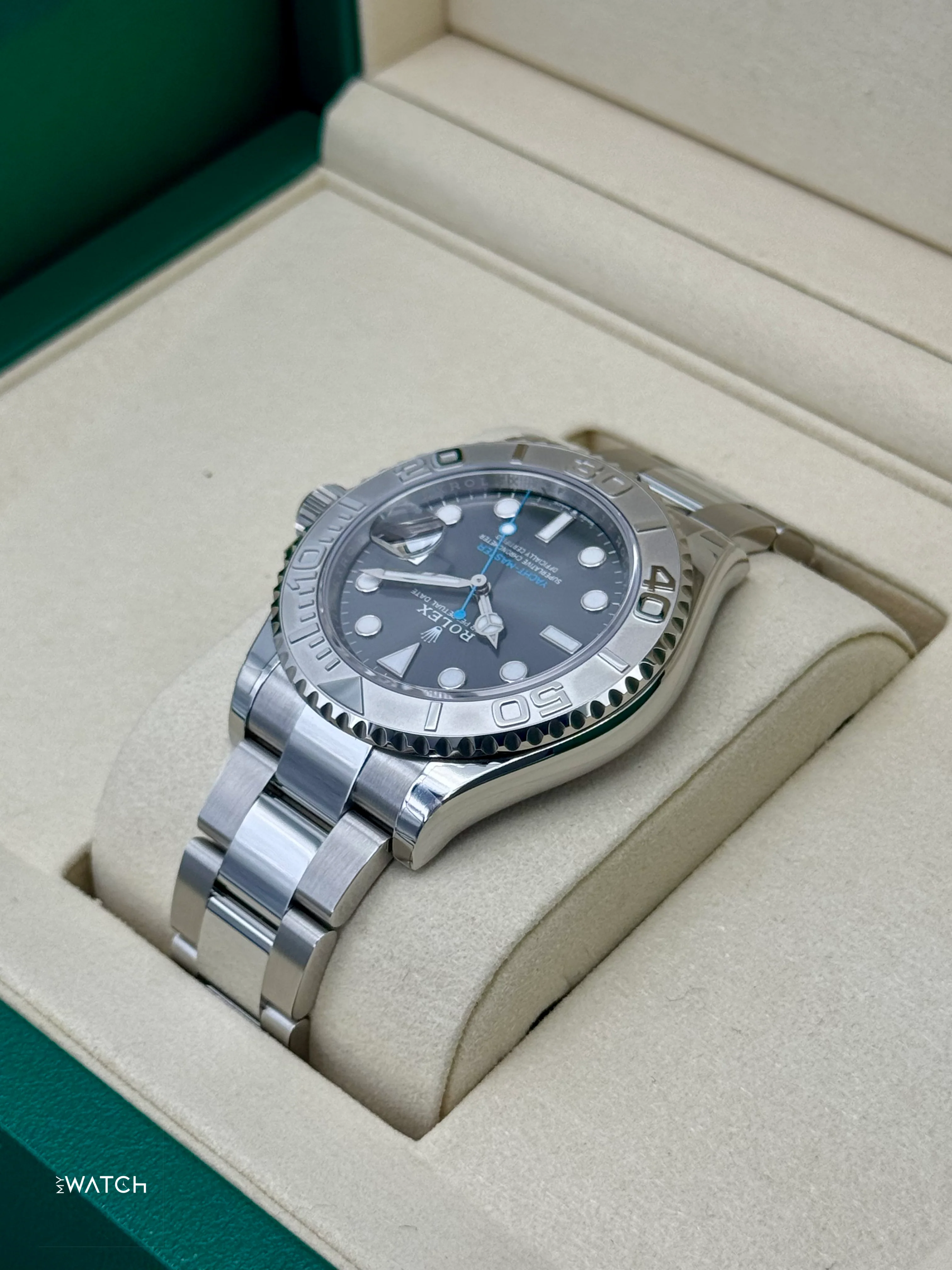 NEW 2025 Rolex Yacht-Master 40mm 126622 Stainless Steel Rhodium Dial (STICKERED) - Image 7