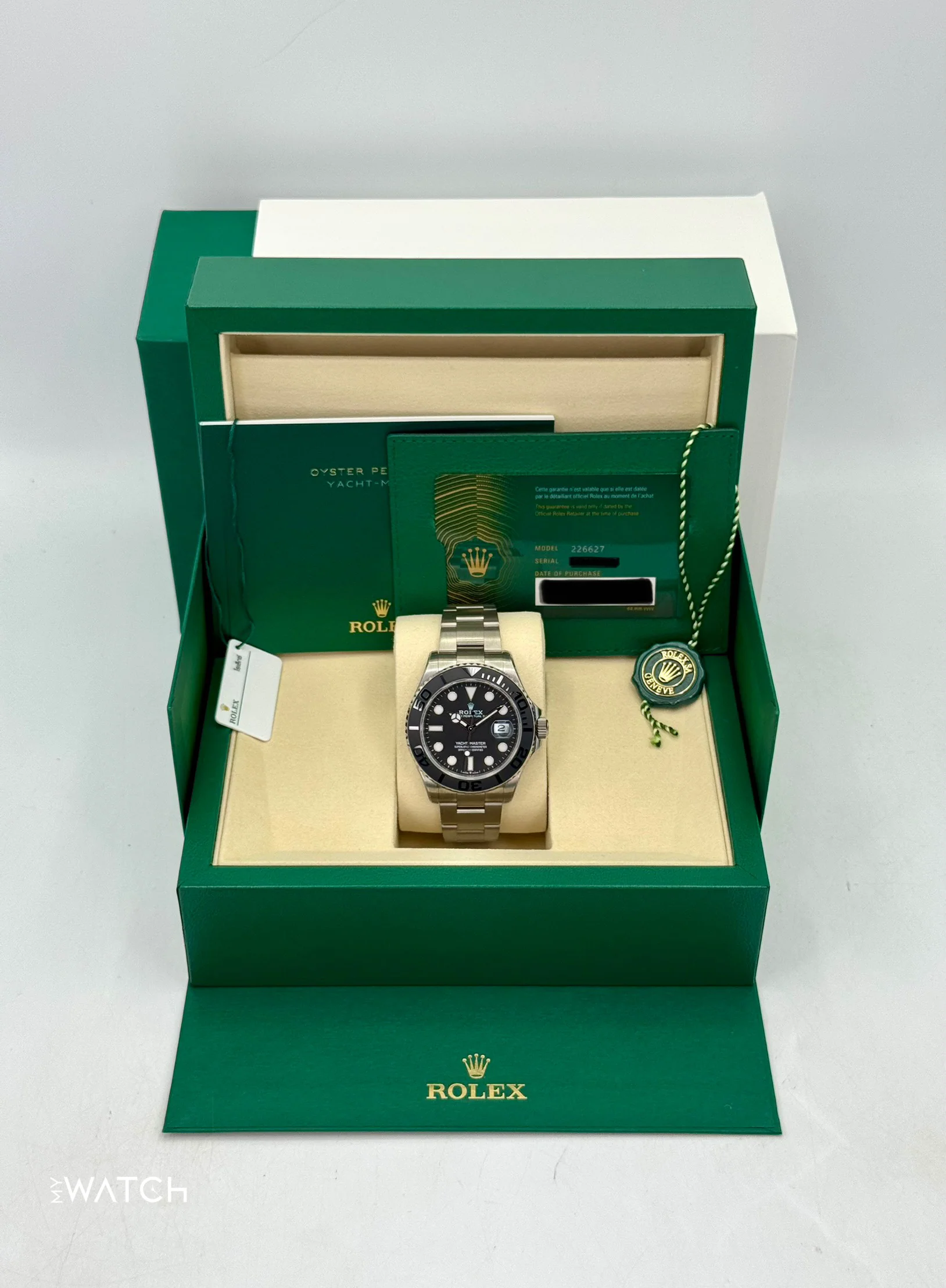 NEW 2025 Rolex Yacht-Master 42mm 226627 Titanium (STICKERED) - Image 9