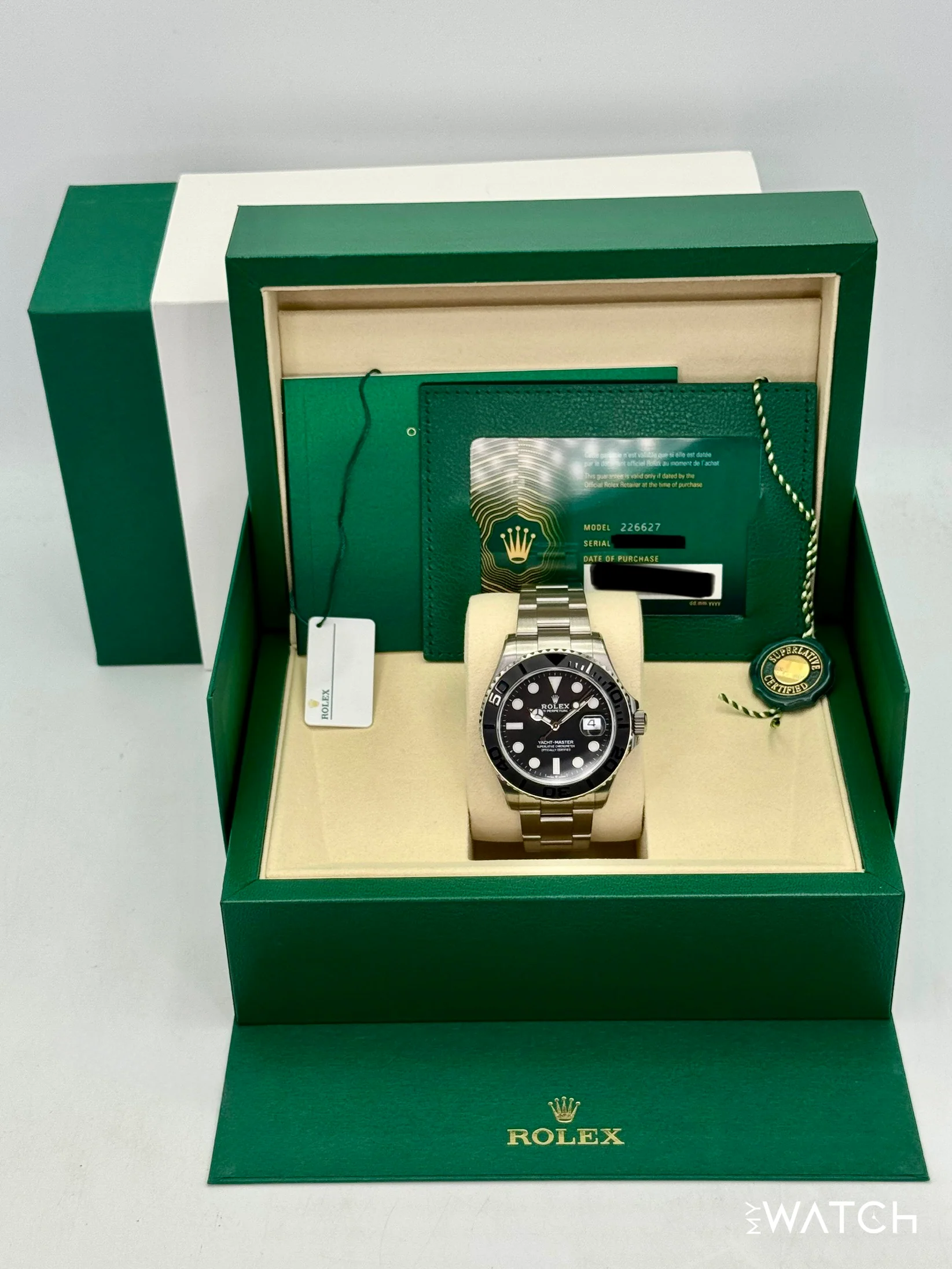 NEW 2025 Rolex Yacht-Master 42mm 226627 Titanium (STICKERED) - Image 9