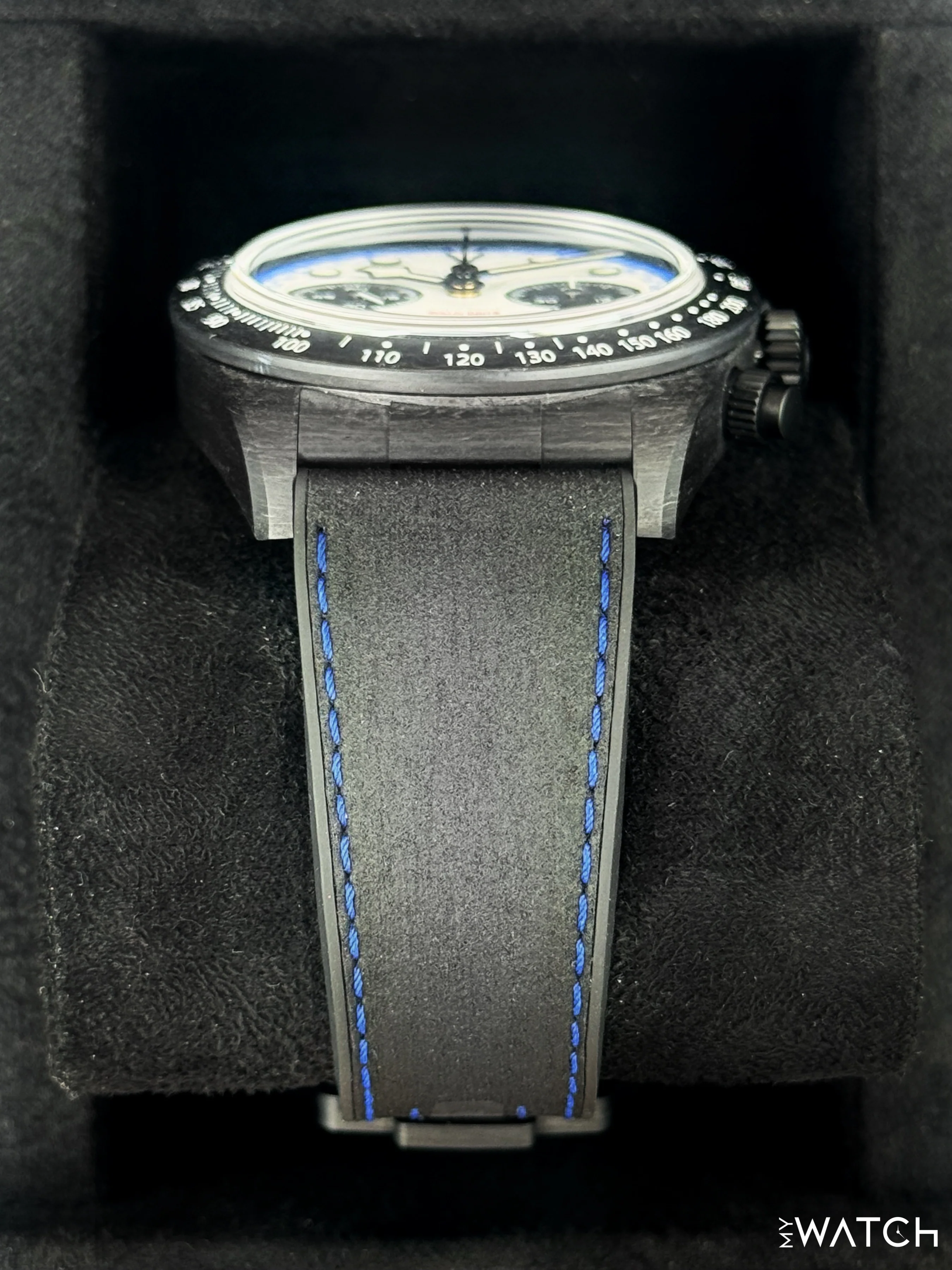 NEW 2025 Tudor Black Bay 25 42mm 79377KN Black Carbon White Dial - Image 3