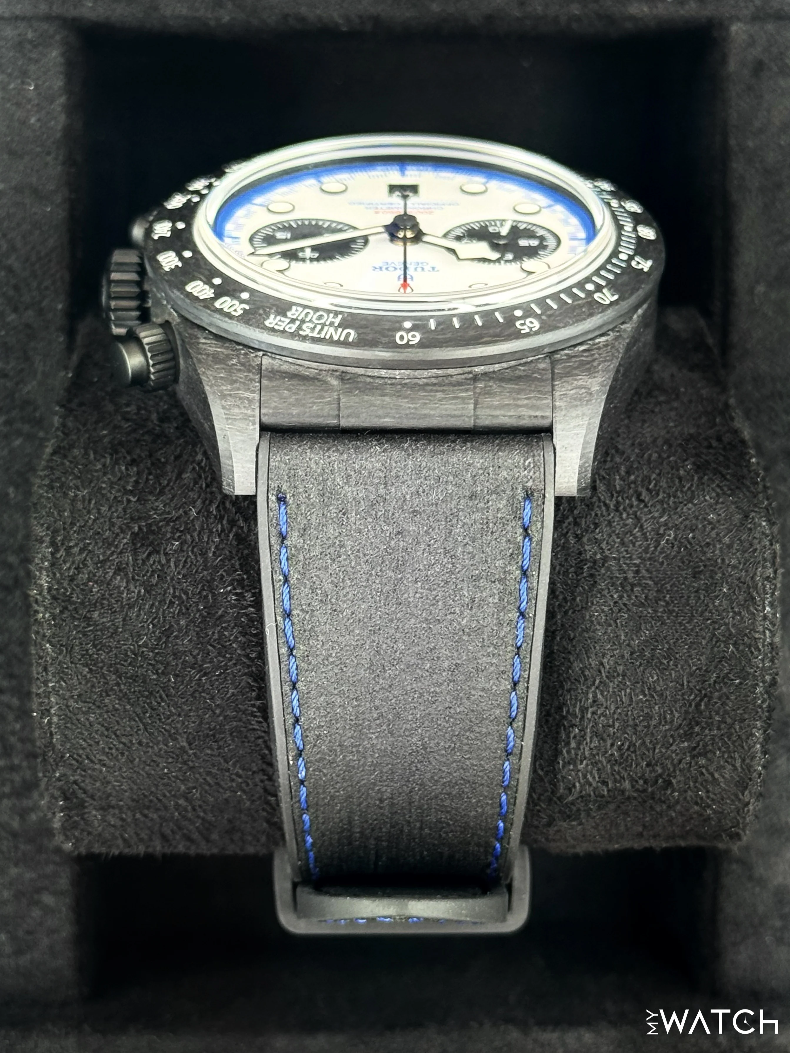 NEW 2025 Tudor Black Bay 25 42mm 79377KN Black Carbon White Dial - Image 4
