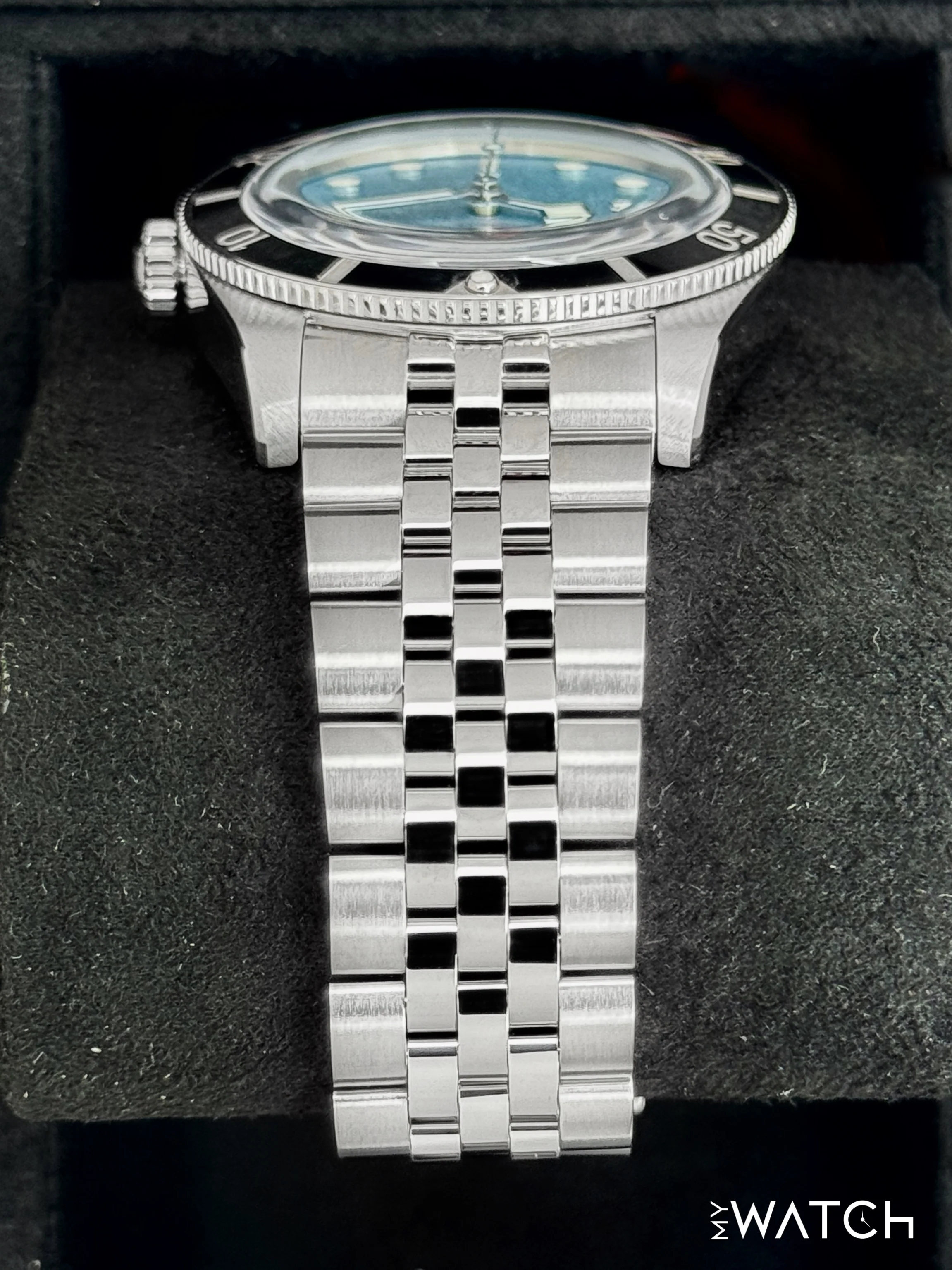 NEW 2025 Tudor Black Bay 54 37mm 79000 Stainless Steel Blue Dial - Image 4