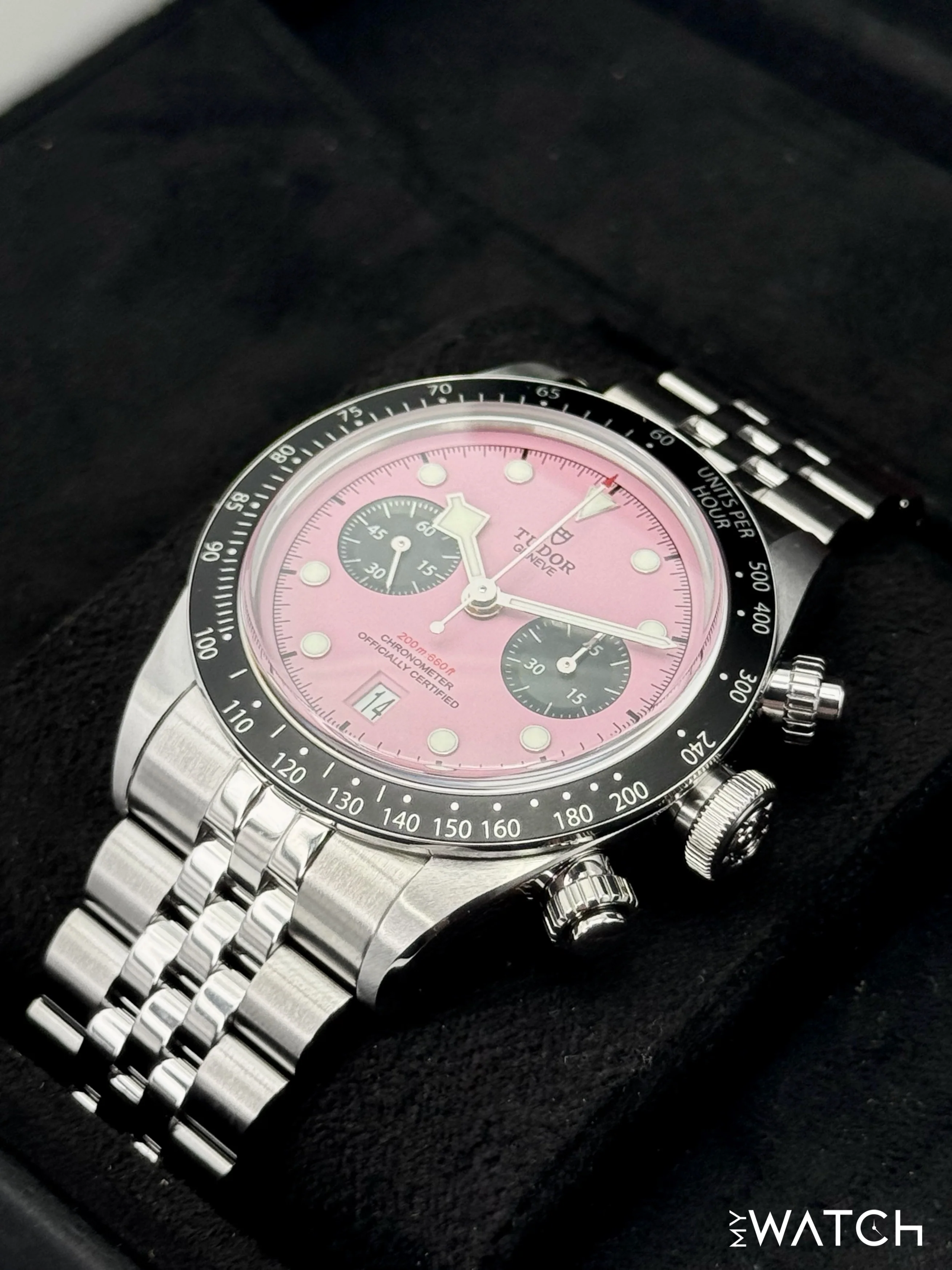 NEW 2025 Tudor Black Bay Chrono 41mm 79360N Pink Dial - Image 5