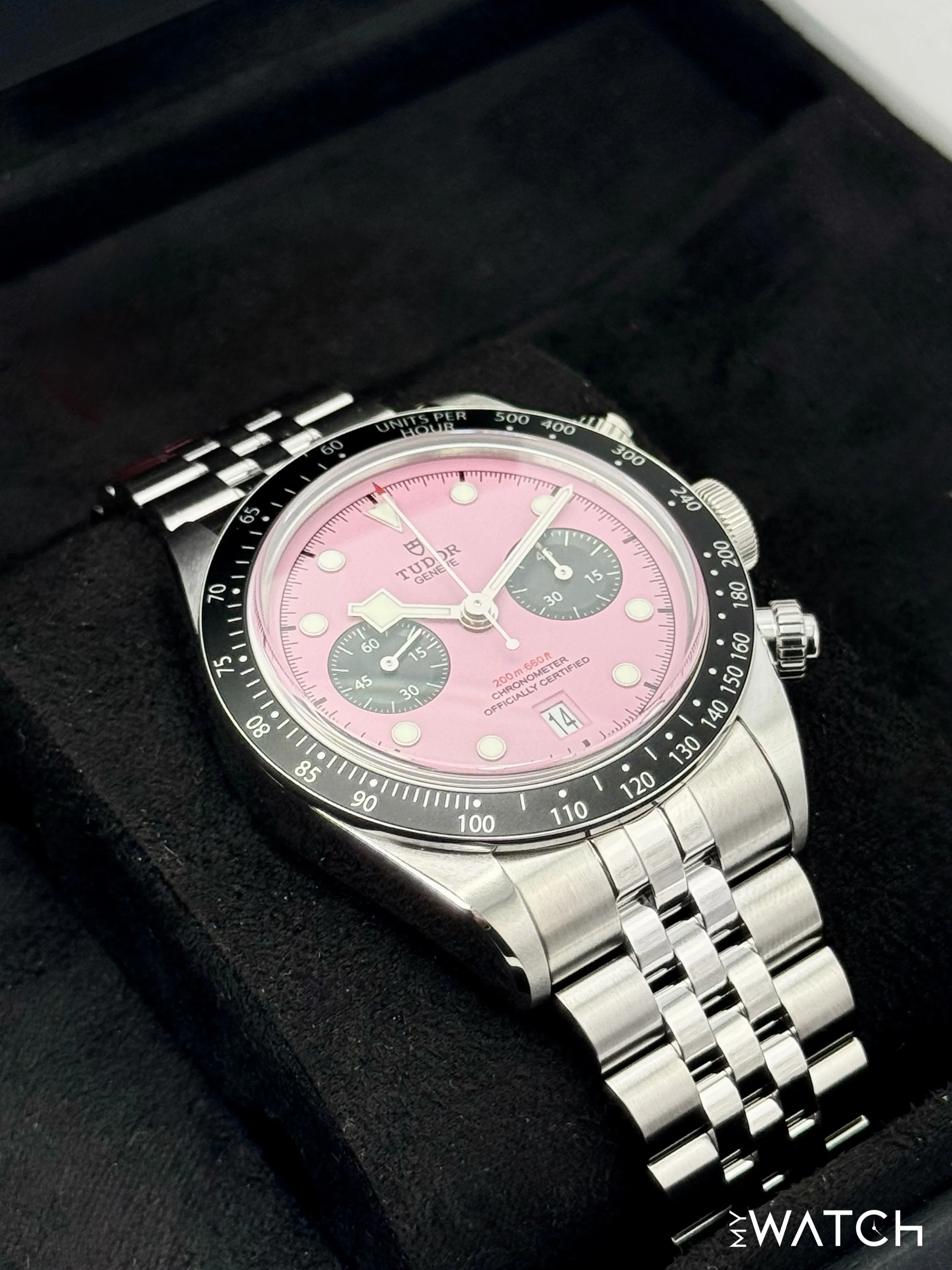 NEW 2025 Tudor Black Bay Chrono 41mm 79360N Pink Dial - Image 6