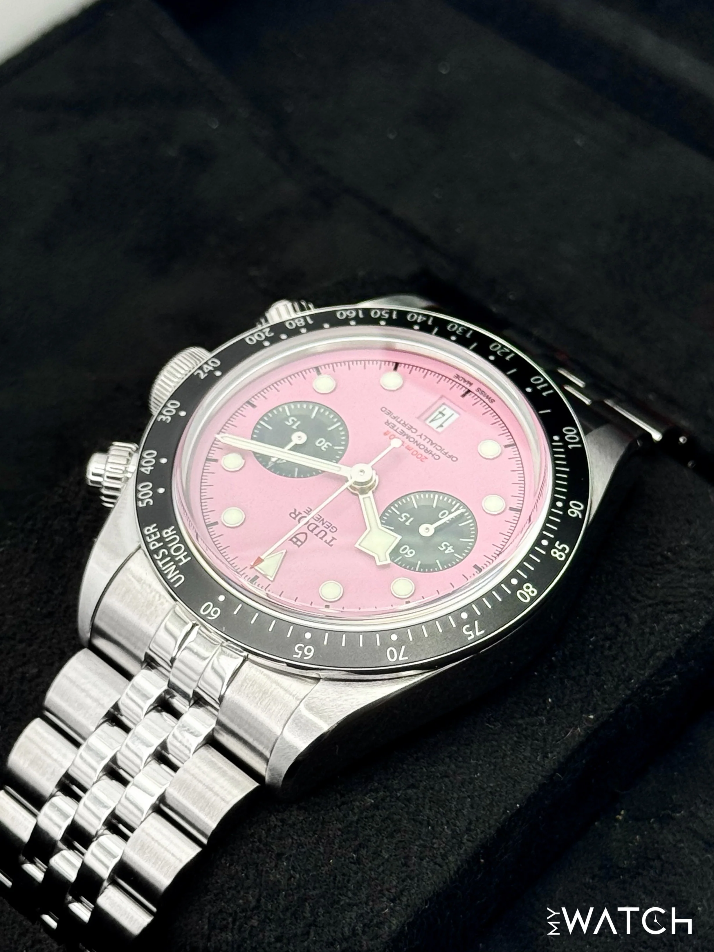 NEW 2025 Tudor Black Bay Chrono 41mm 79360N Pink Dial - Image 7