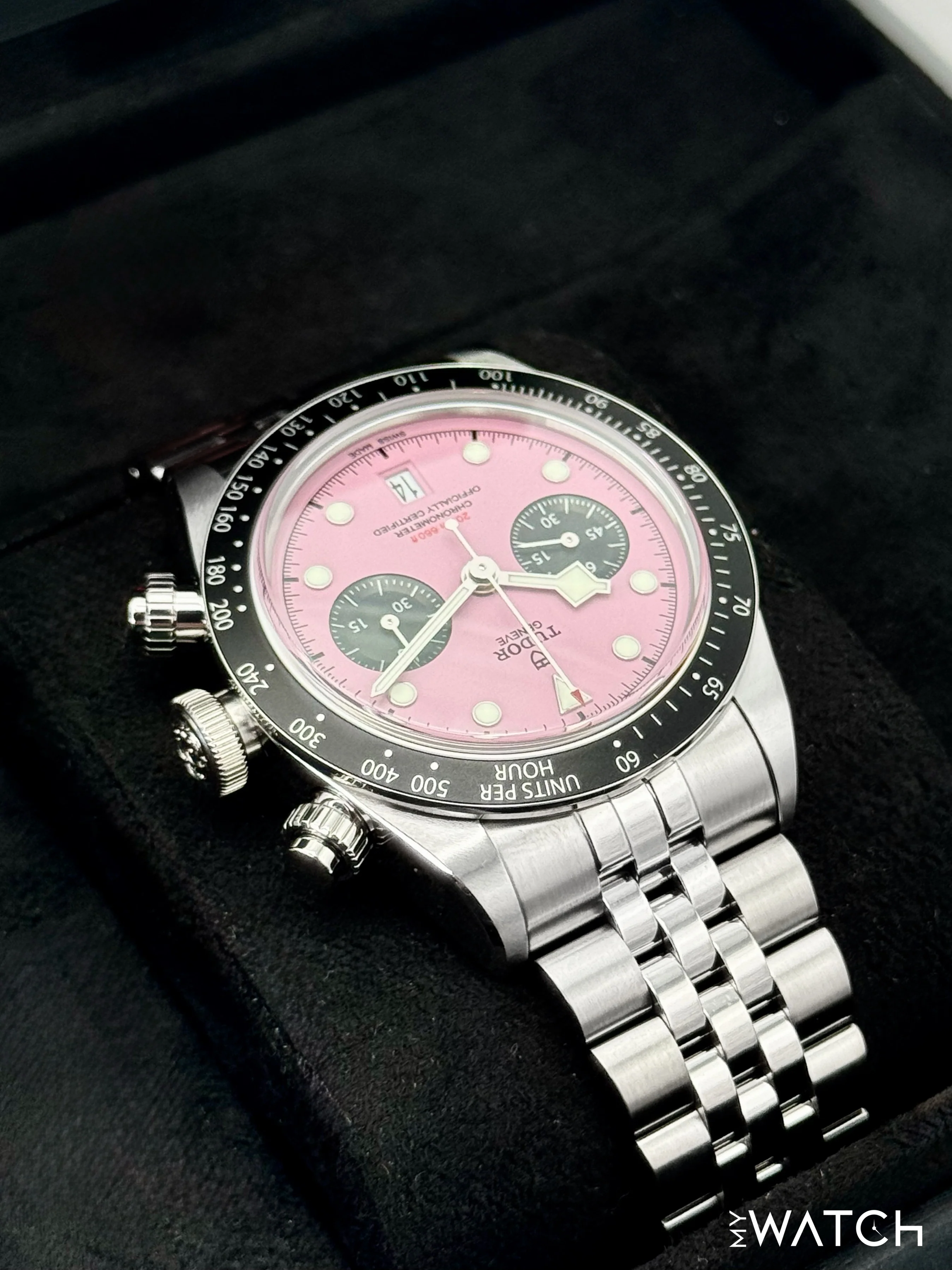 NEW 2025 Tudor Black Bay Chrono 41mm 79360N Pink Dial - Image 8