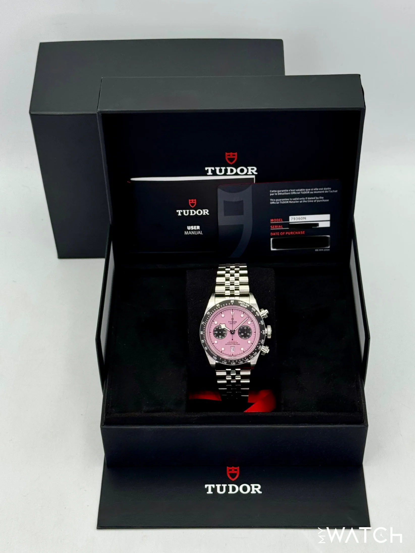 NEW 2025 Tudor Black Bay Chrono 41mm 79360N Pink Dial - Image 9