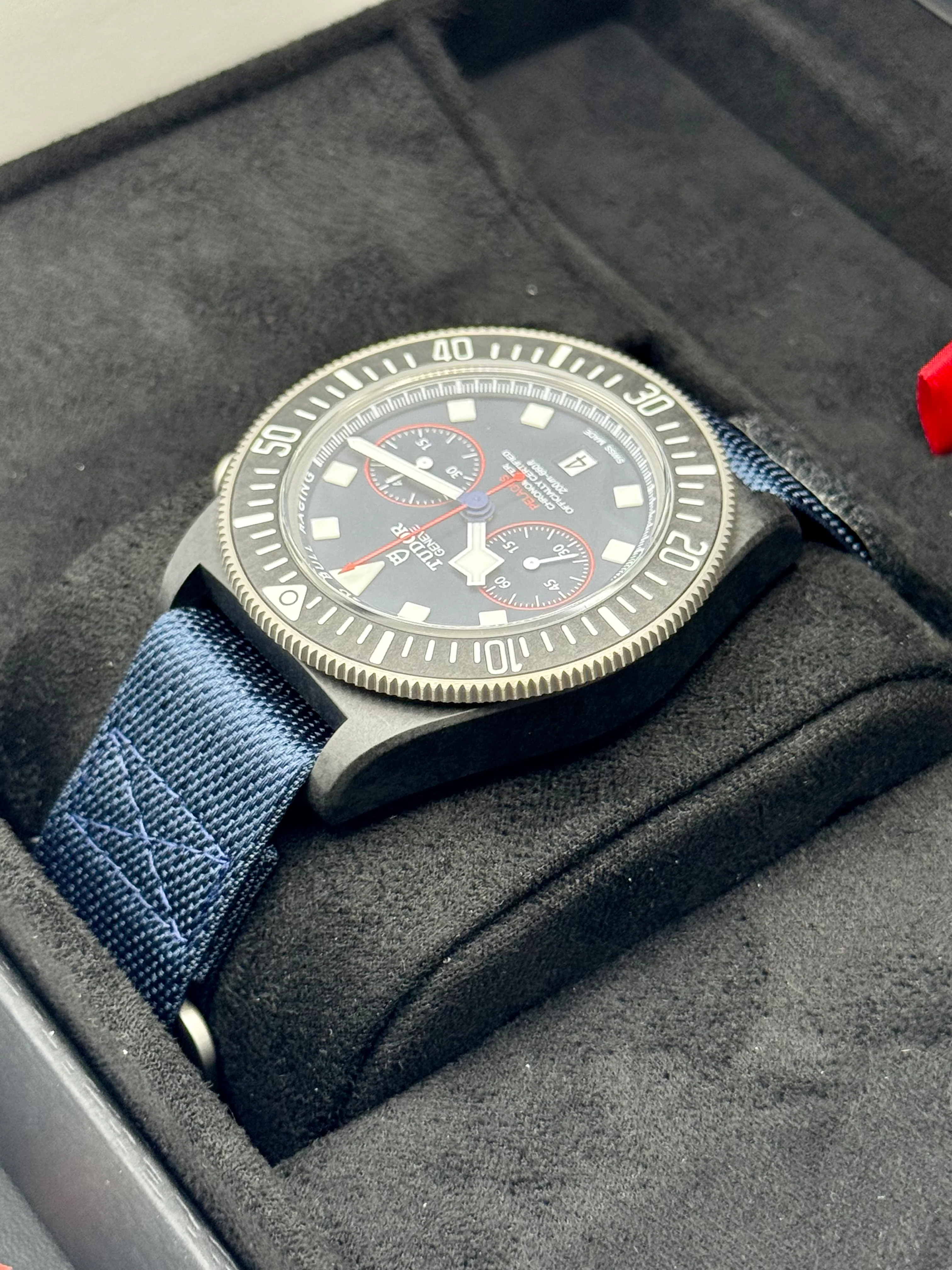 NEW 2025 Tudor Pelagos Fxd Chrono 25807KN 43mm Titanium Blue Dial - Image 6