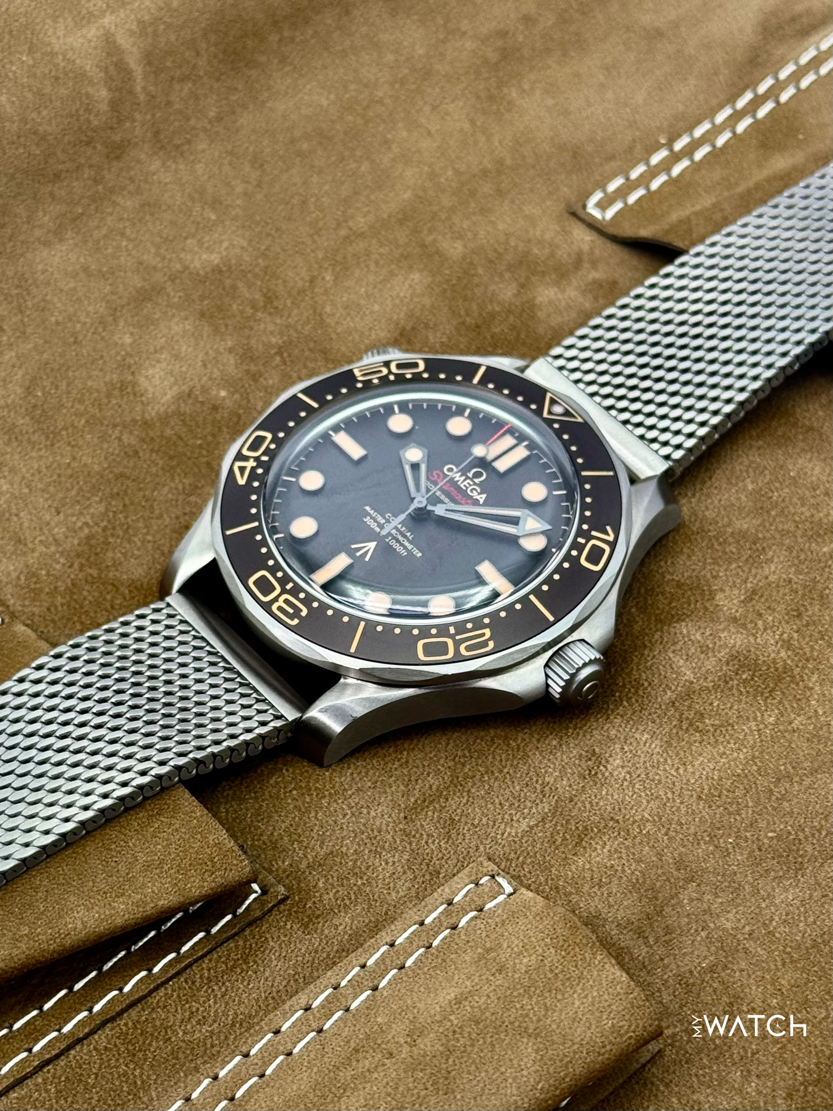 NEW 2026 Omega Seamaster Diver 300M 007 42mm Titanium Brown Dial - Image 4