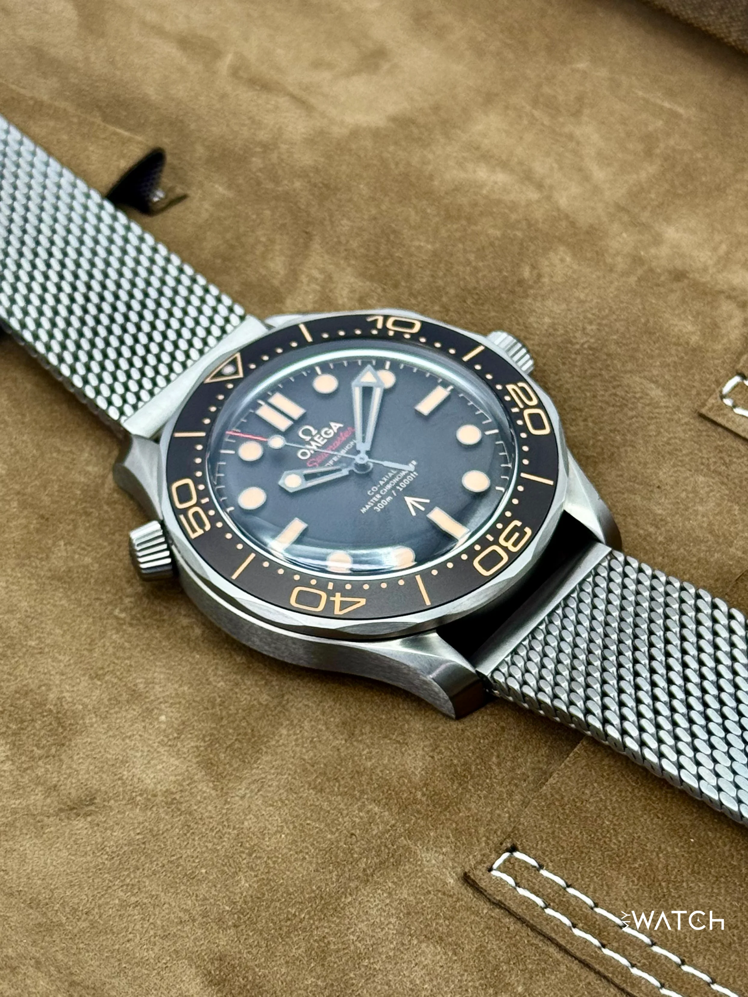 NEW 2026 Omega Seamaster Diver 300M 007 42mm Titanium Brown Dial - Image 5