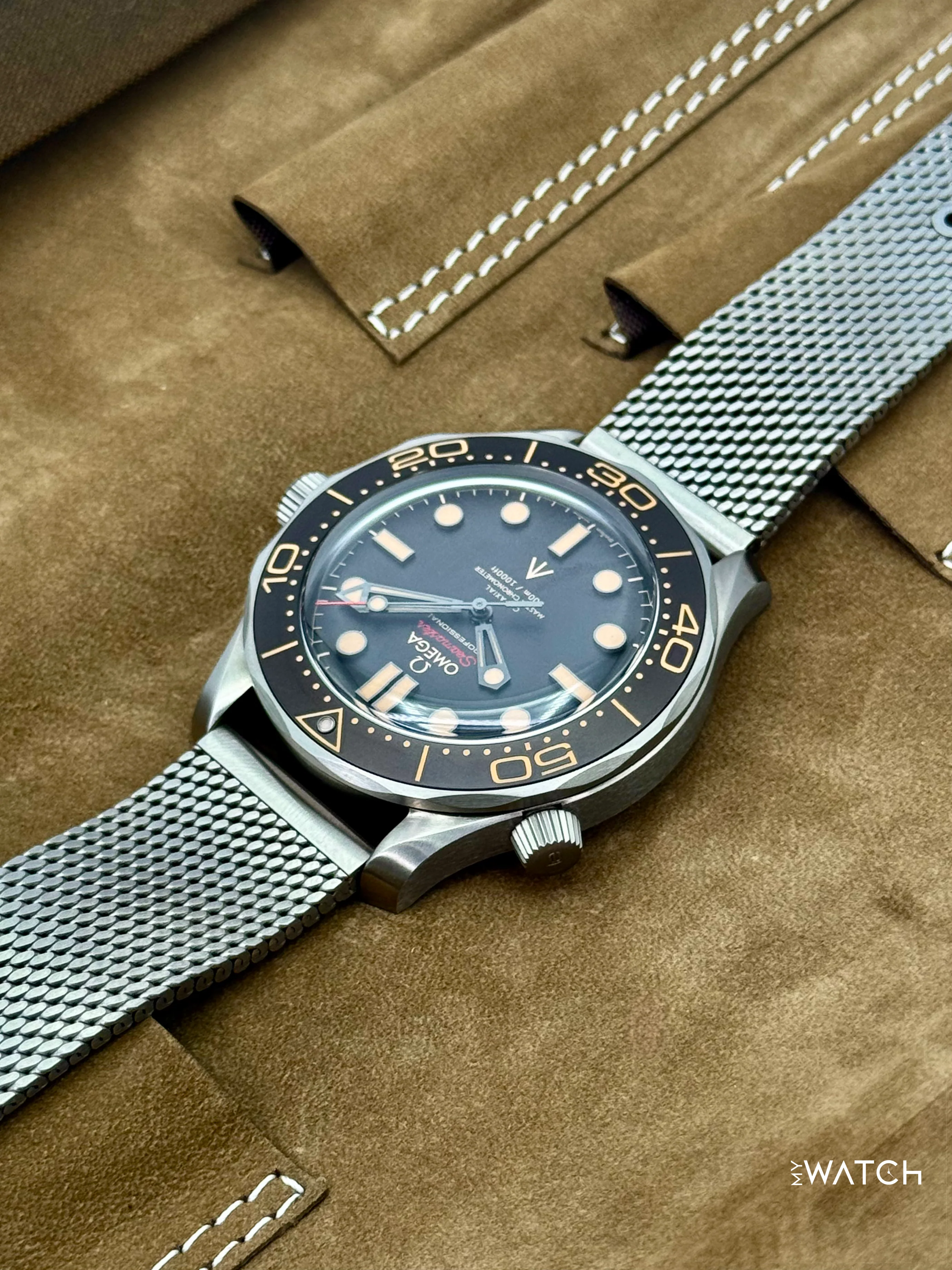 NEW 2026 Omega Seamaster Diver 300M 007 42mm Titanium Brown Dial - Image 6