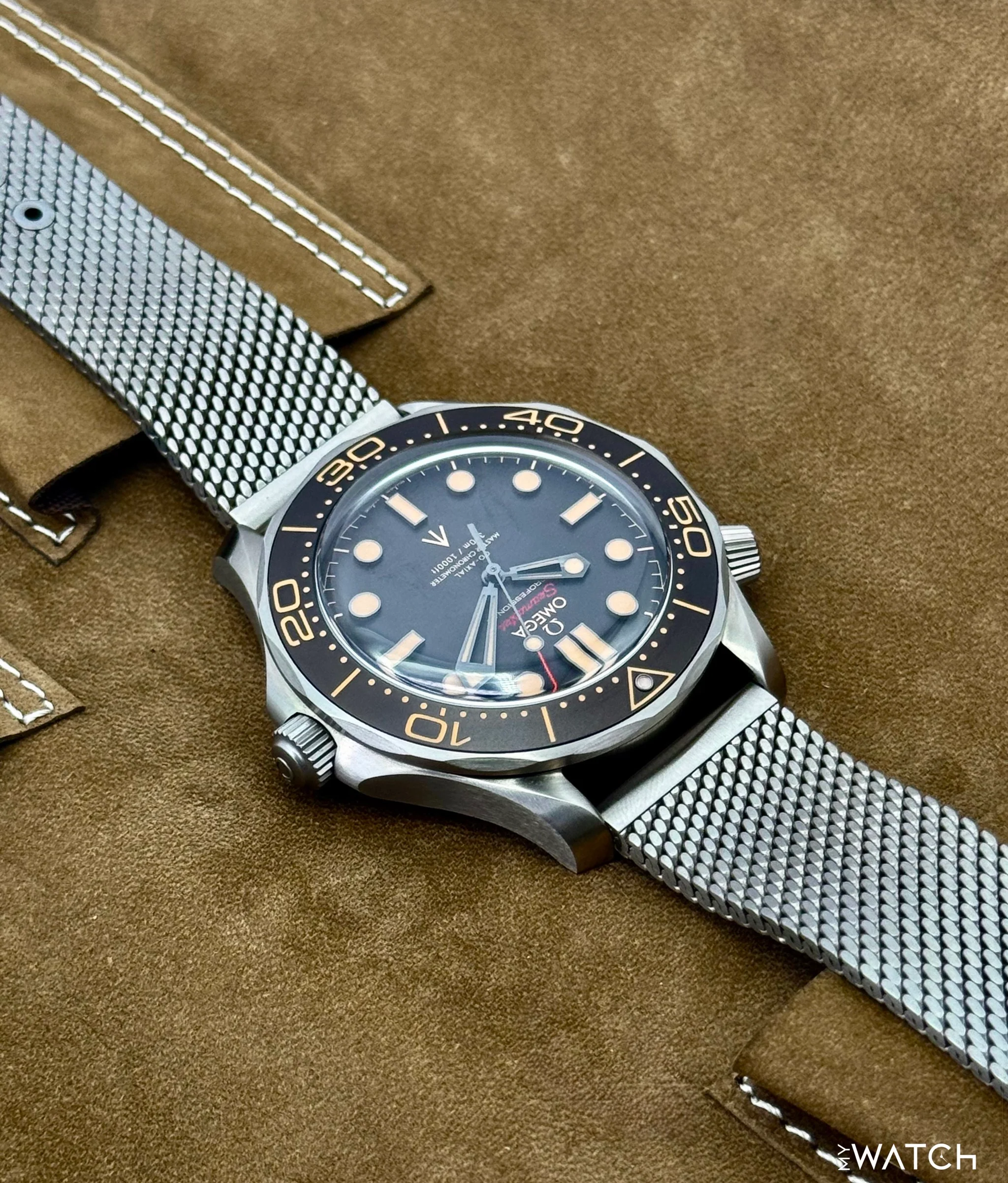 NEW 2026 Omega Seamaster Diver 300M 007 42mm Titanium Brown Dial - Image 7