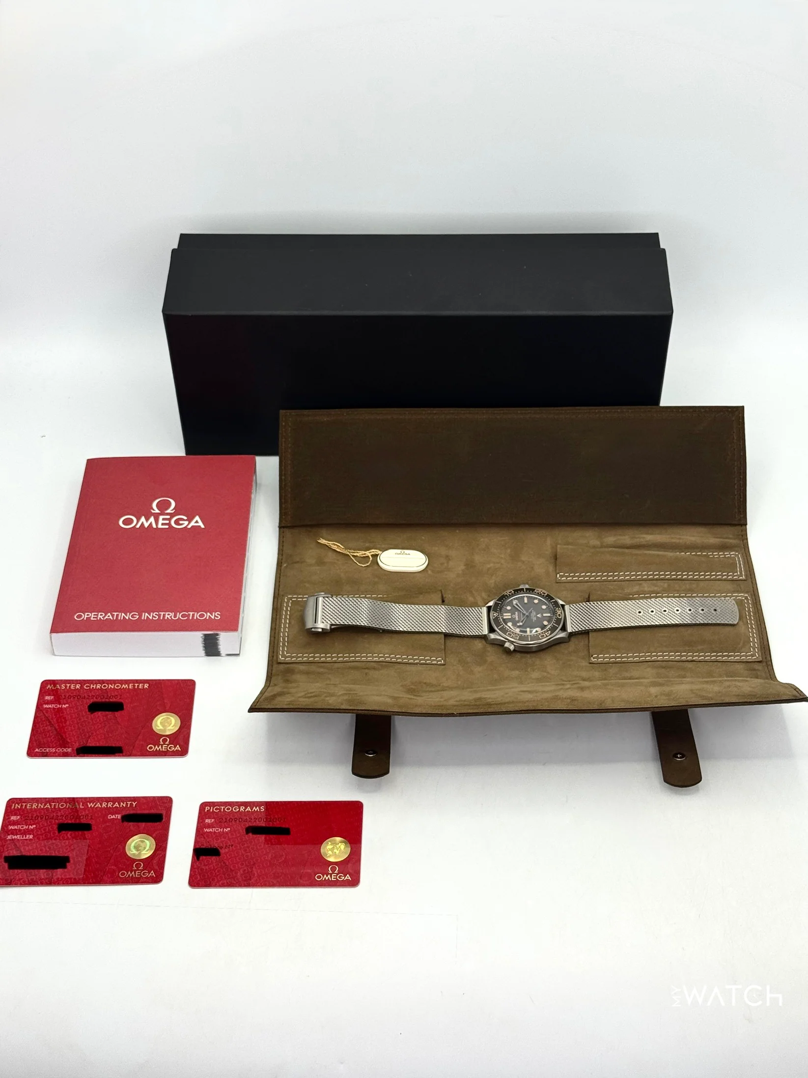 NEW 2026 Omega Seamaster Diver 300M 007 42mm Titanium Brown Dial - Image 9