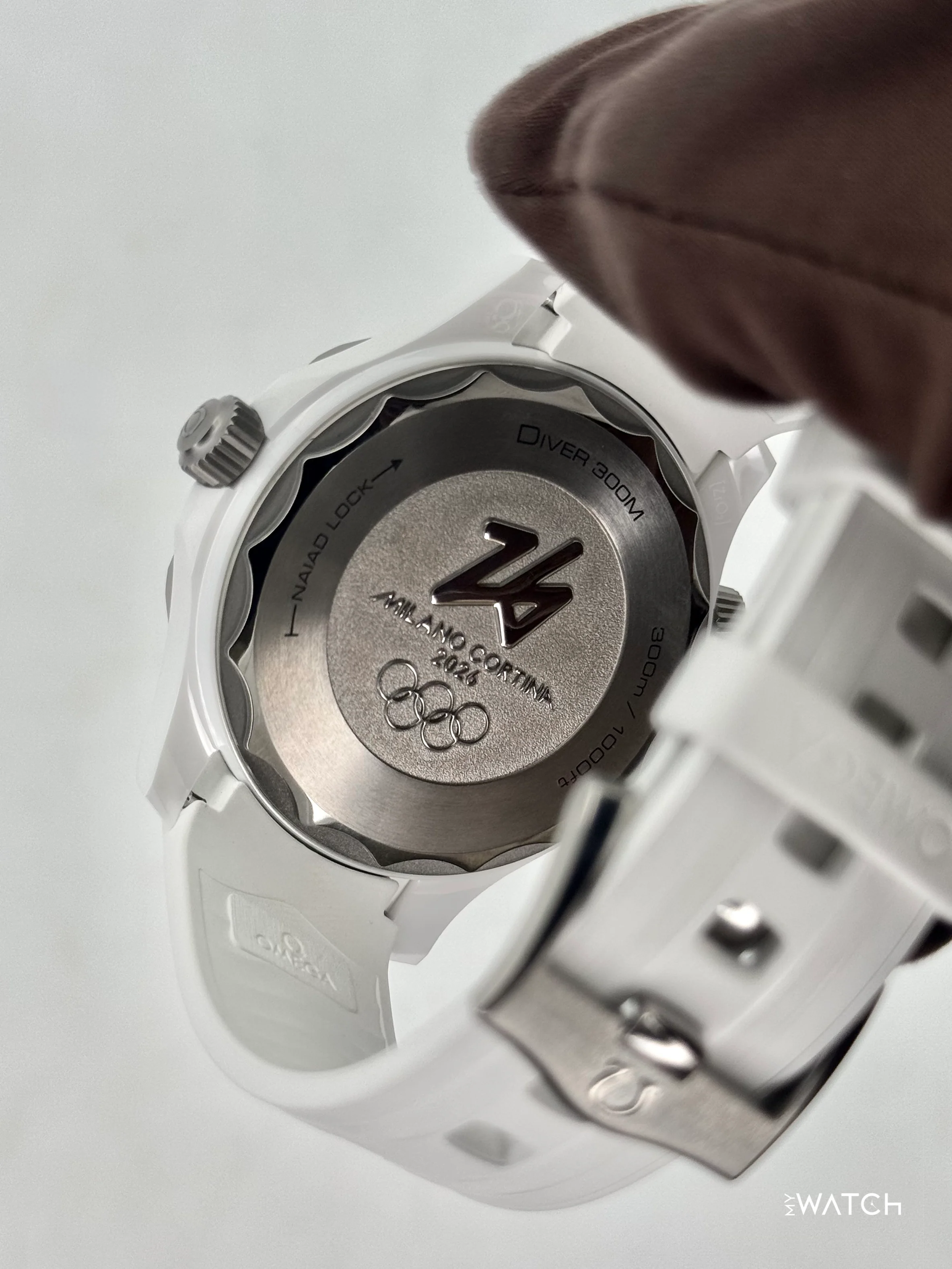 NEW 2026 Omega Seamaster Diver 300M 43.5mm 522.92.44.20.04.001 White - Image 9