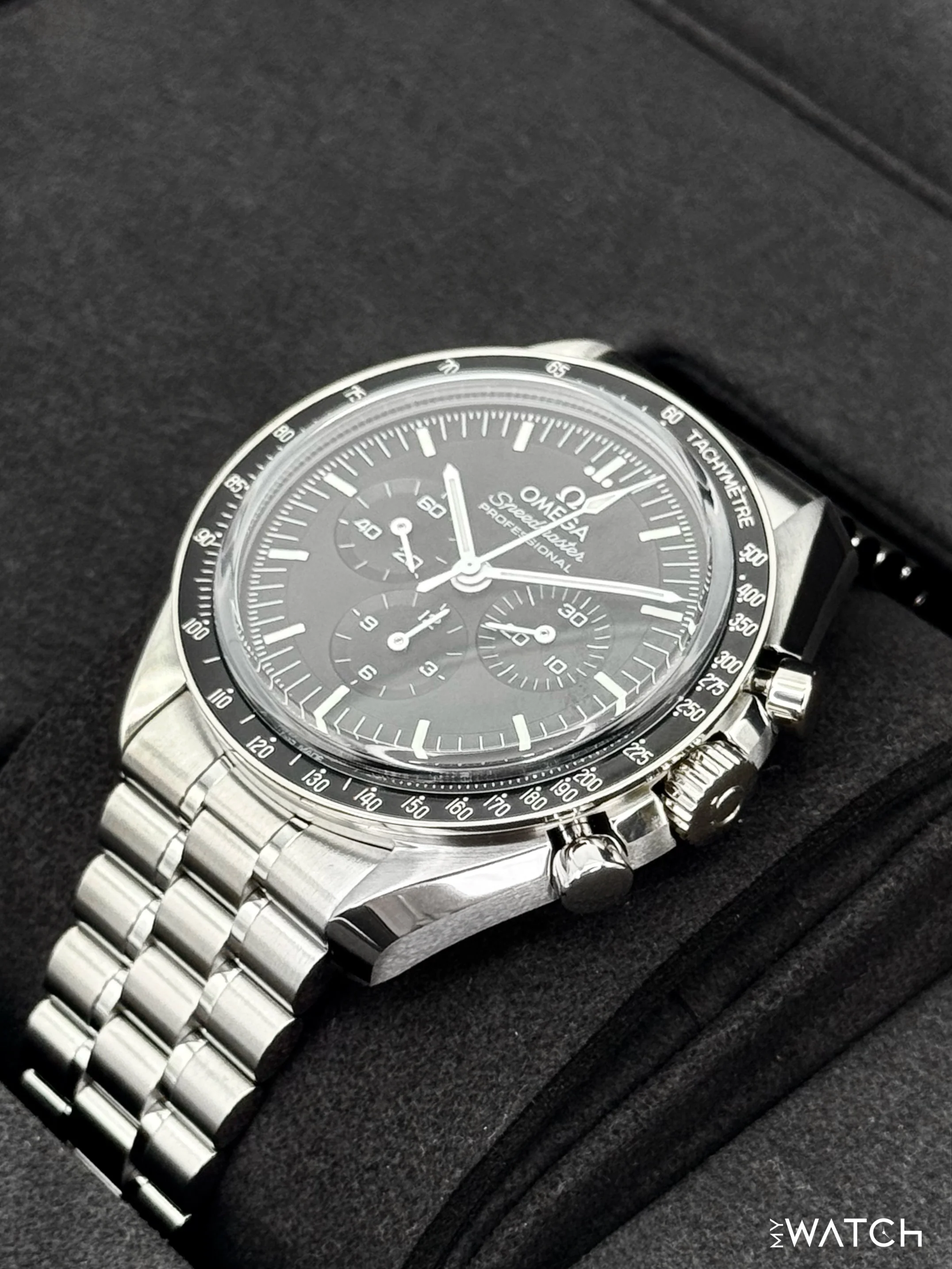 NEW 2026 Omega Speedmaster Moonwatch Pro 42mm 310.30.42.50.01.002 Black Dial - Image 5