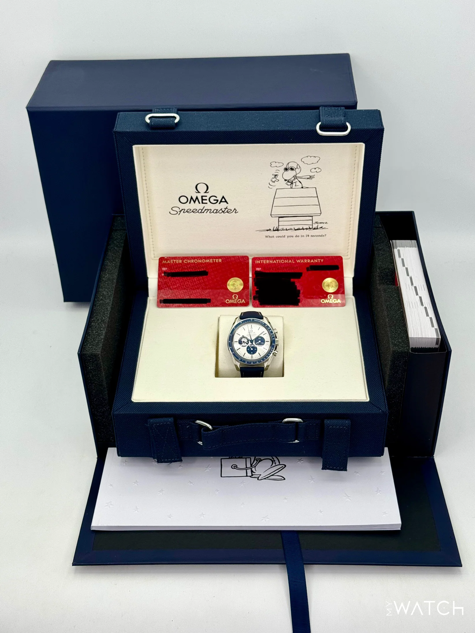 NEW 2026 Omega Speedmaster Silver Snoopy Award 310.32.42.50.02.001 - Image 11