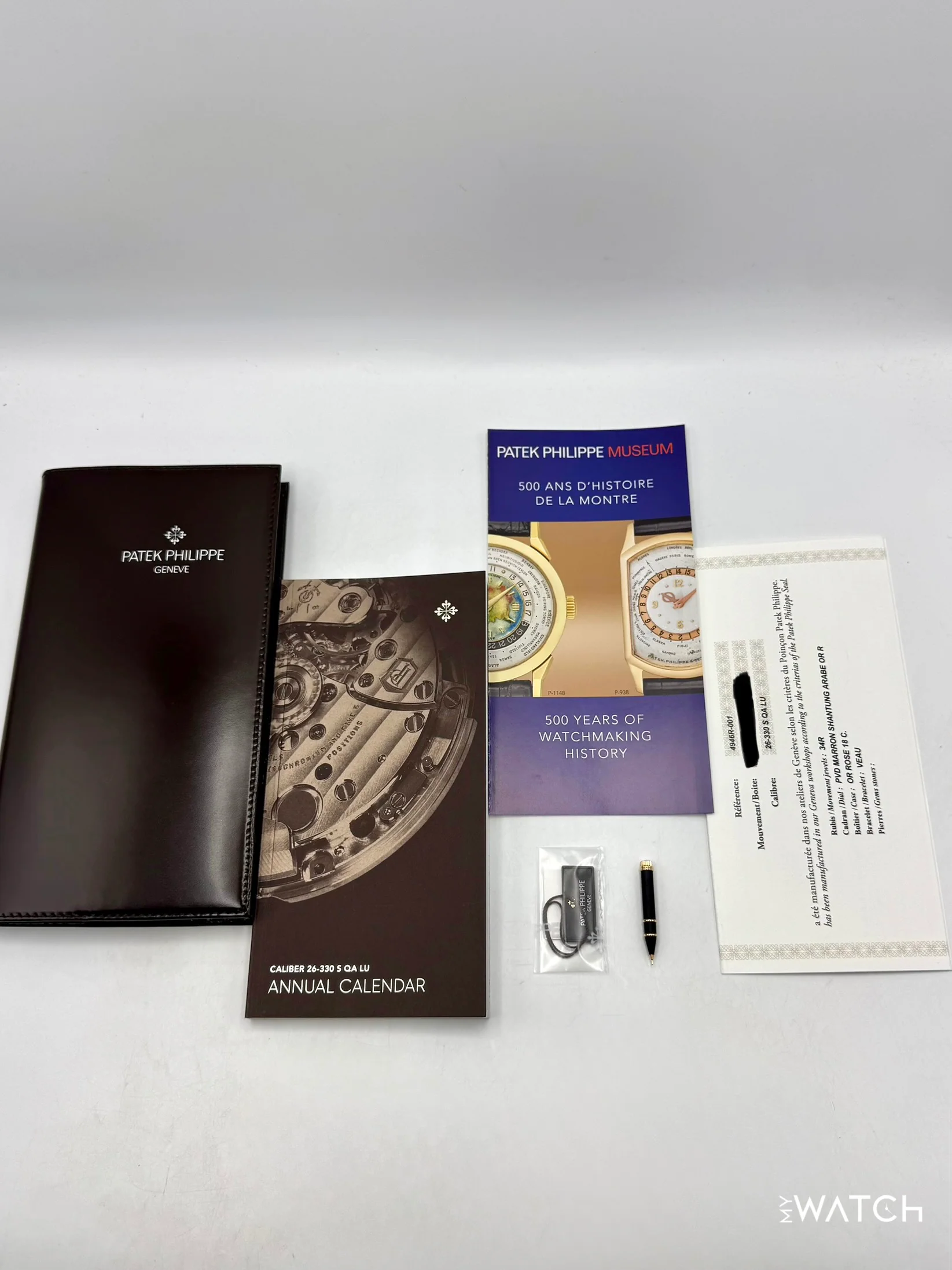 NEW 2026 Patek Philippe Annual Calendar 39mm 4946R Rose Gold Brown Dial - Image 10