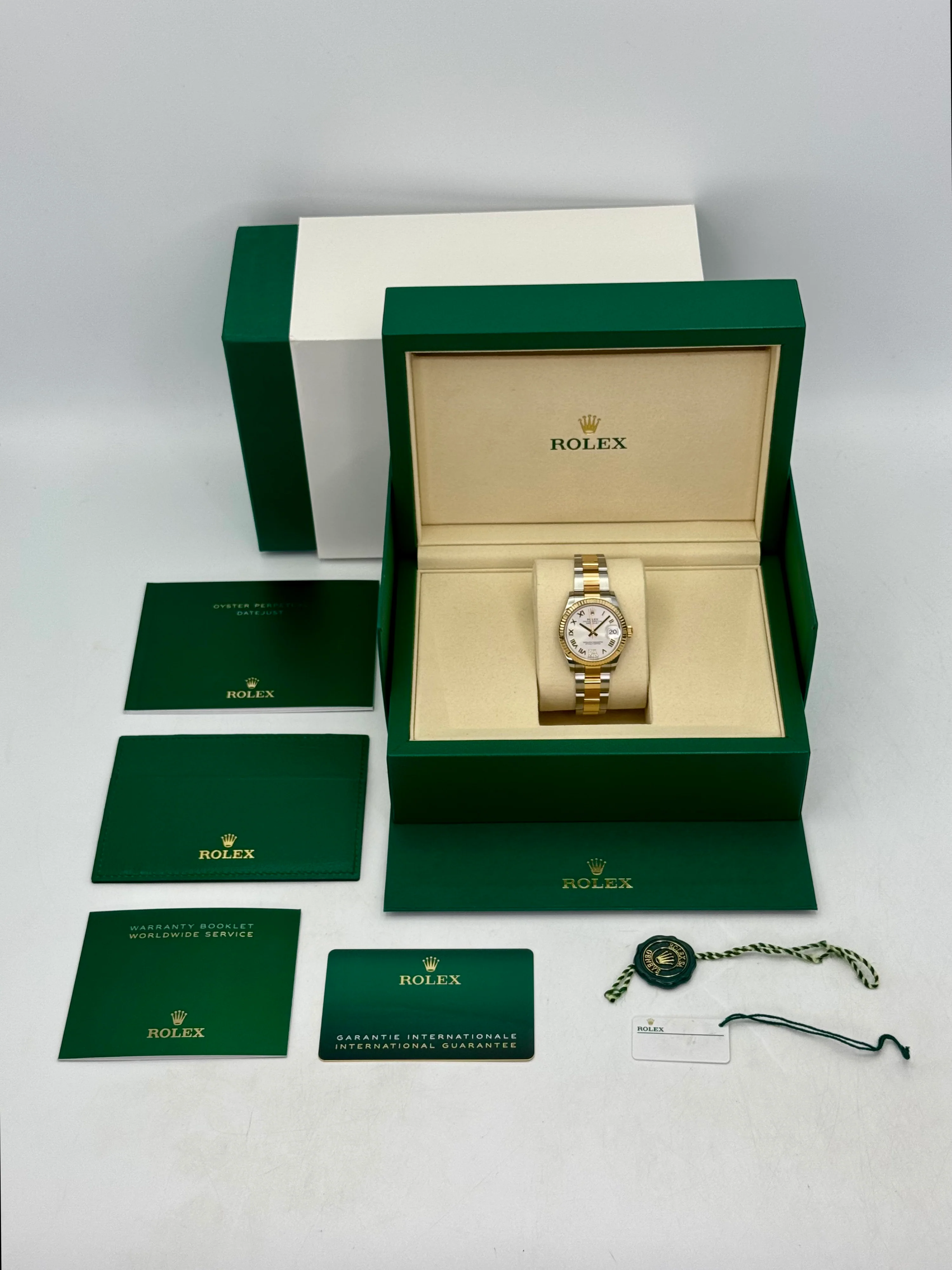 NEW 2026 Rolex Datejust 31mm 278273 Two-Tone Oyster Silver Diamond Dial - Image 10