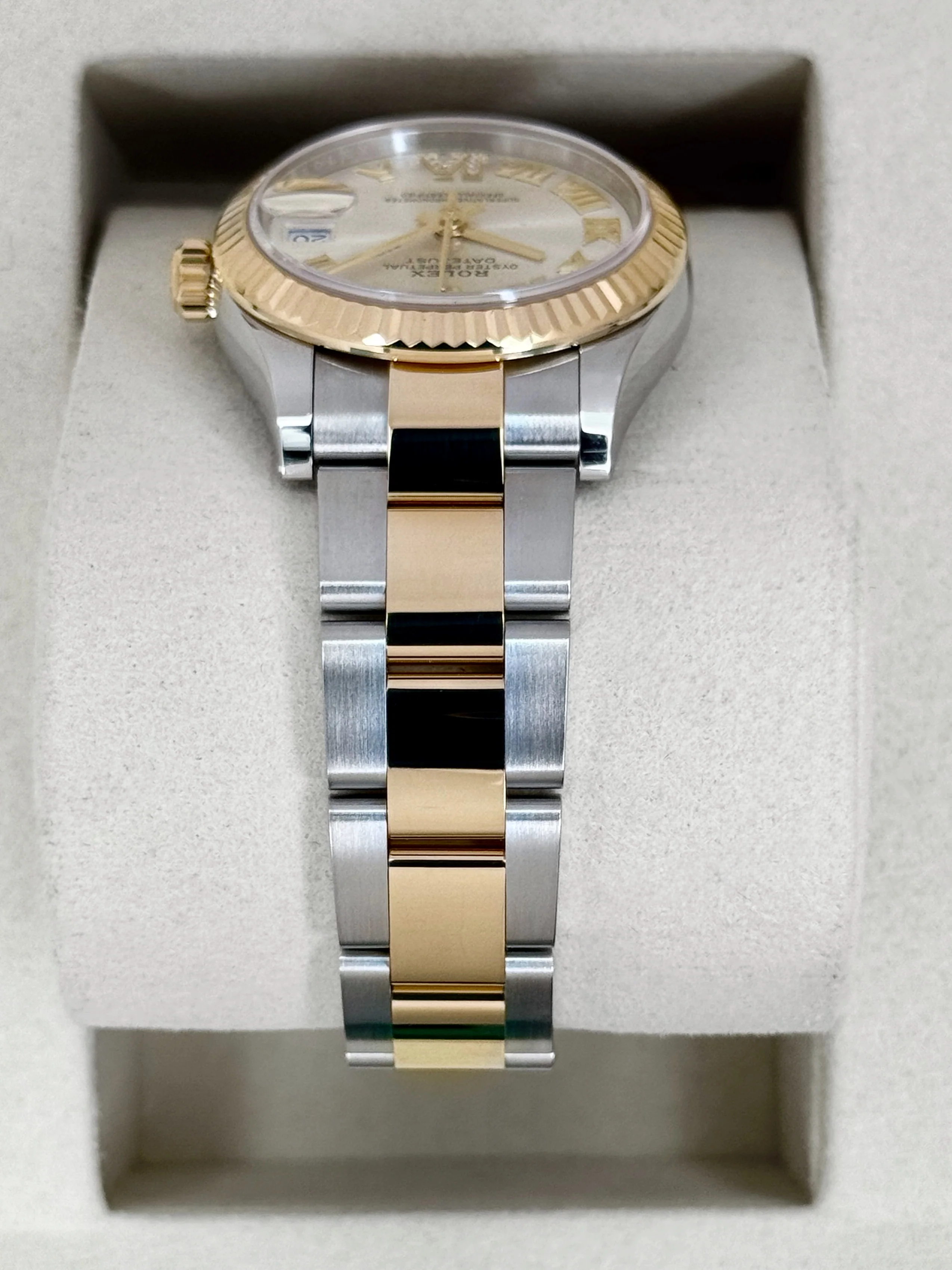 NEW 2026 Rolex Datejust 31mm 278273 Two-Tone Oyster Silver Diamond Dial - Image 4