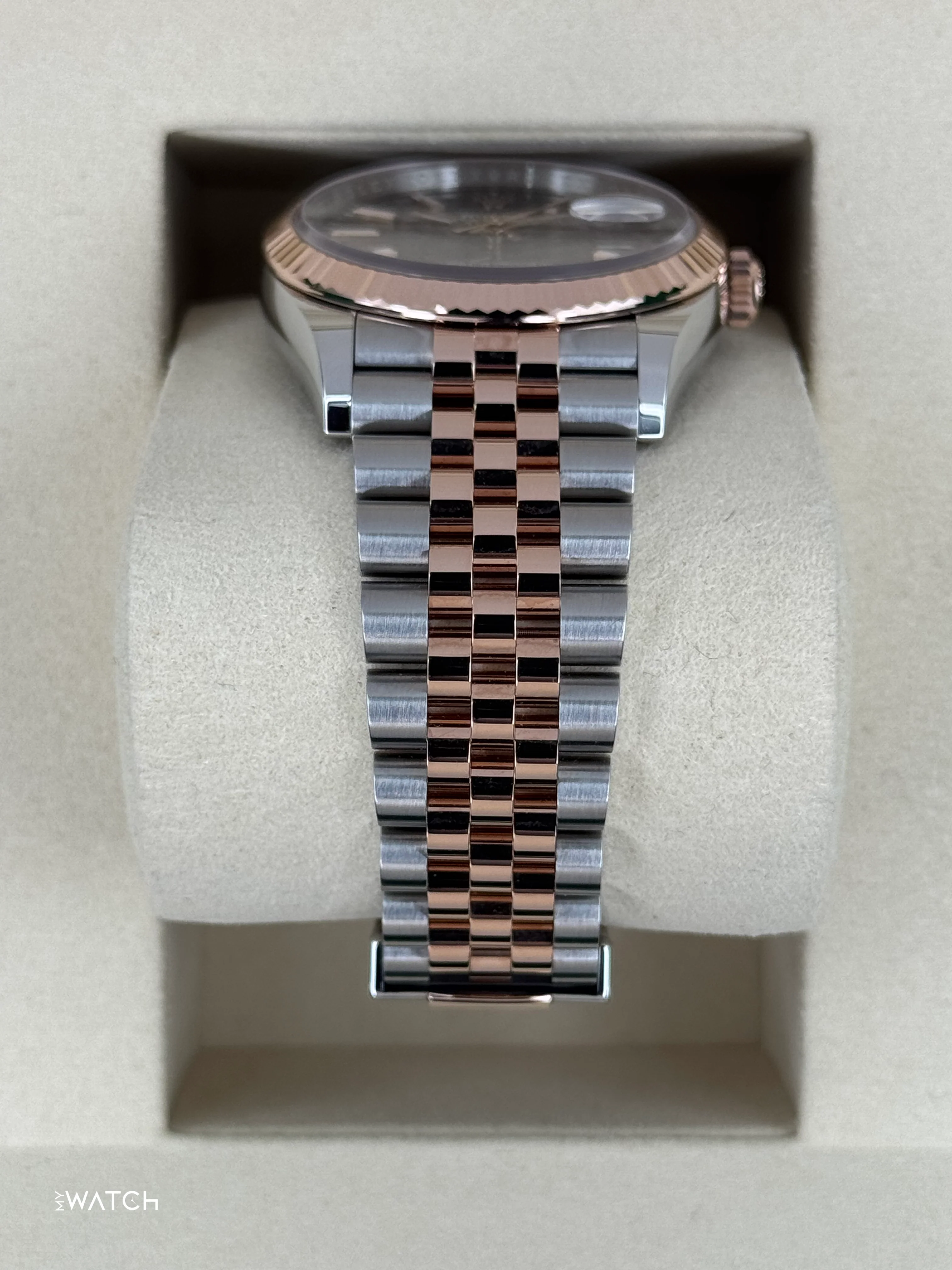 NEW 2026 Rolex Datejust 36mm 126231 Two-Tone Jubilee Chocolate Dial - Image 3