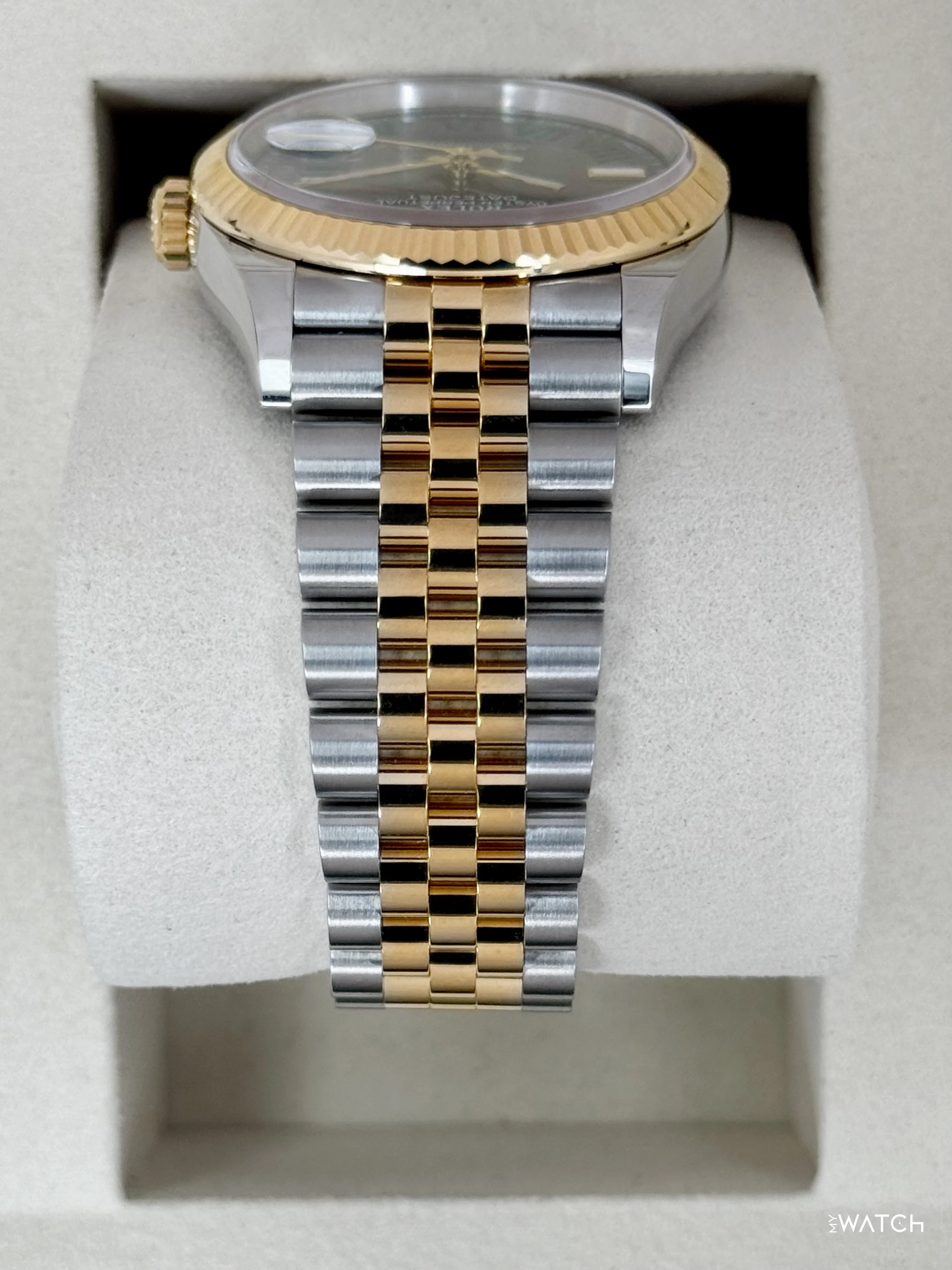 NEW 2026 Rolex Datejust 36mm 126233 Two-Tone Jubilee Wimbledon Dial - Image 4