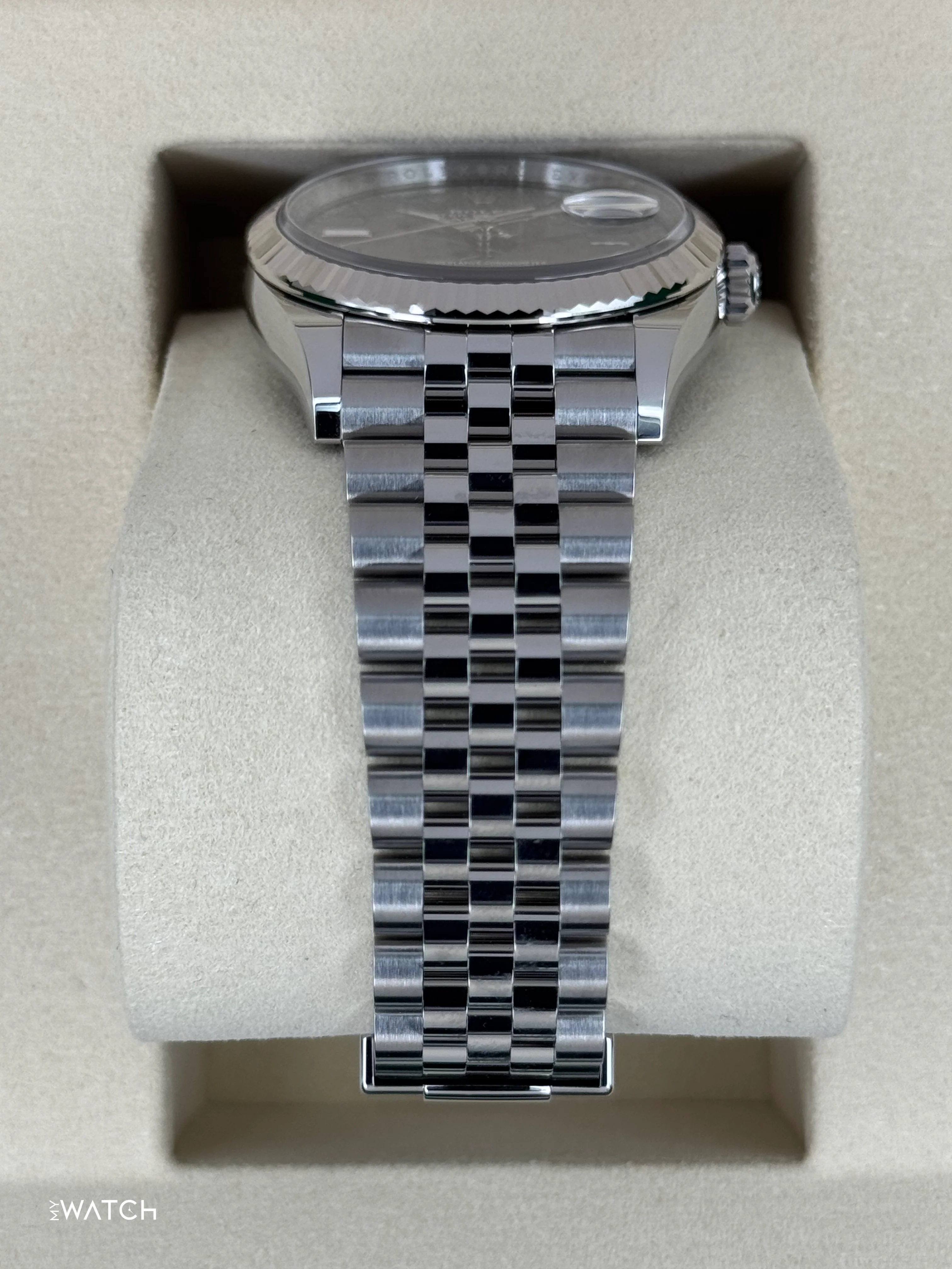 NEW 2026 Rolex Datejust 36mm 126234 Jubilee Wimbledon Dial - Image 3