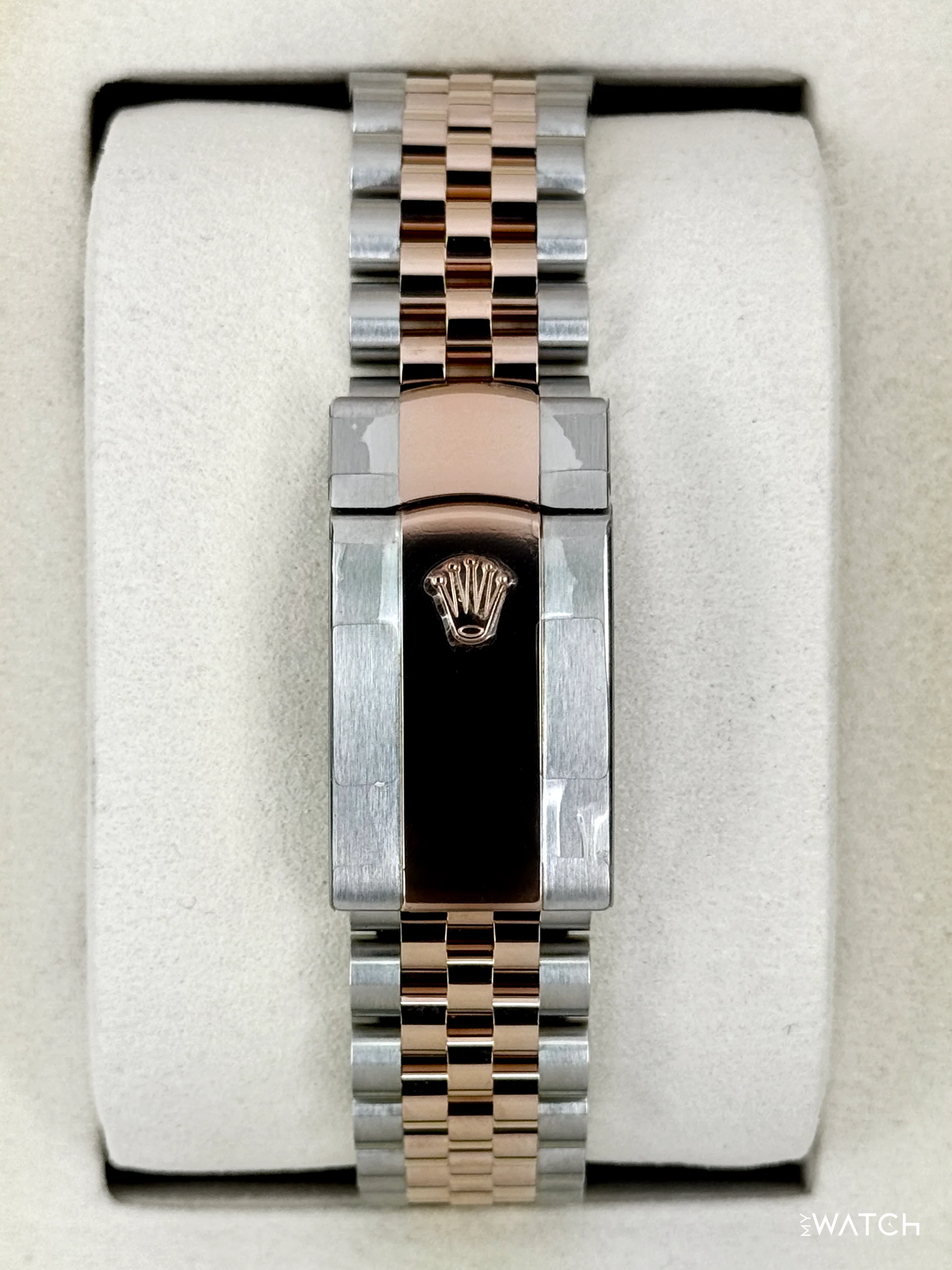 NEW 2026 Rolex Datejust 41mm 126331 Two-Tone Rose Gold Chocolate Dial (STICKERED) - Image 2