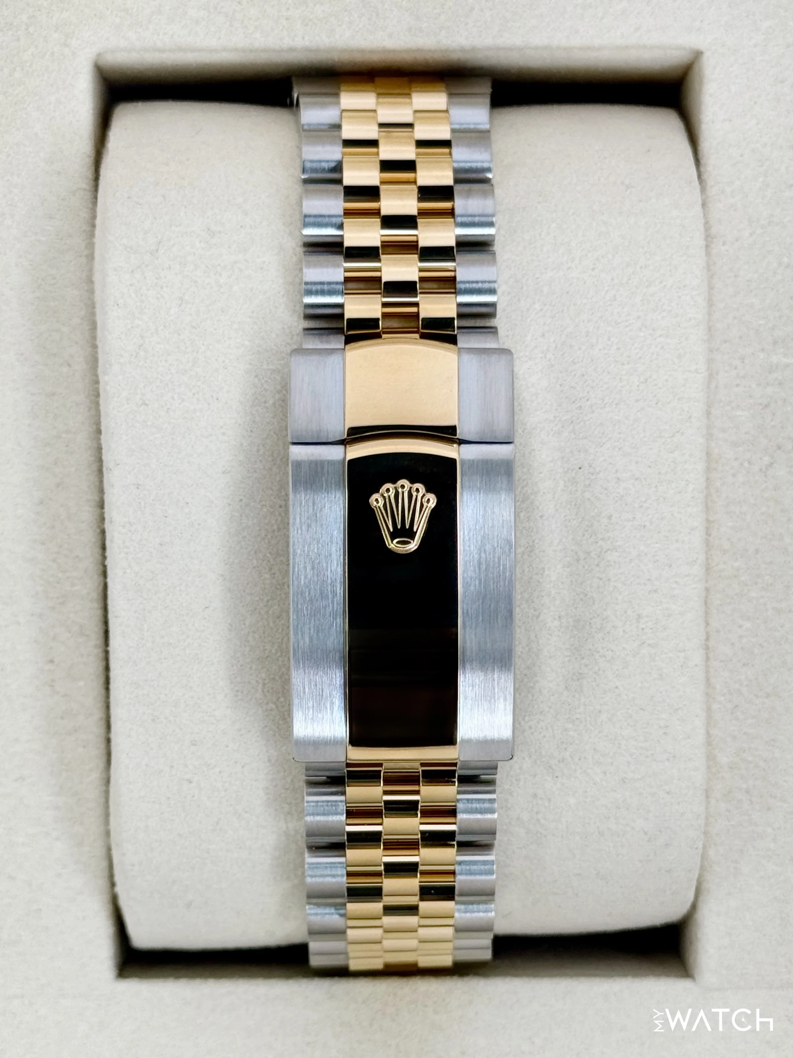 NEW 2026 Rolex Datejust 41mm 126333 Two-Tone Jubilee Black Dial - Image 2
