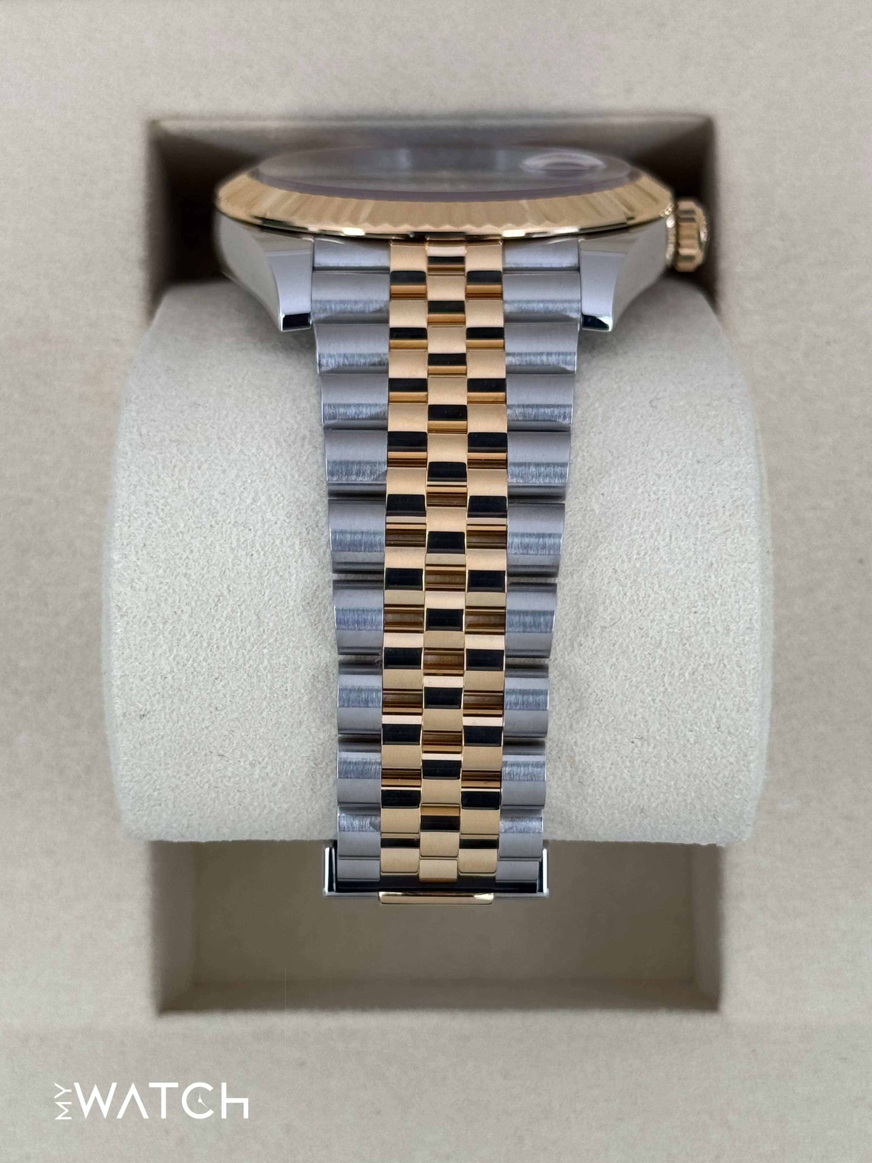 NEW 2026 Rolex Datejust 41mm 126333 Two-Tone Jubilee Wimbledon Dial - Image 3