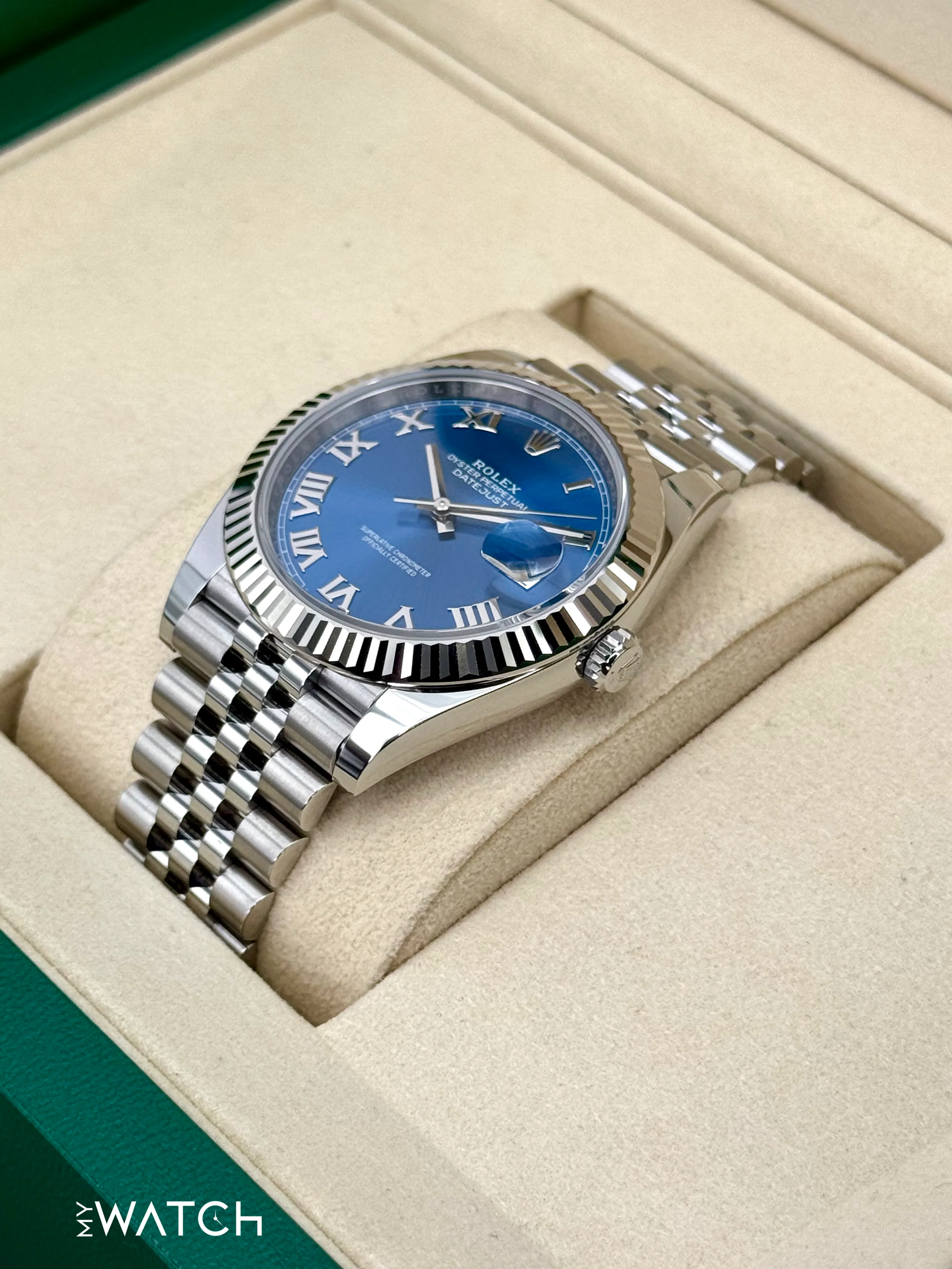 NEW 2026 Rolex Datejust 41mm 126334 Jubilee Azzurro-Blue Dial - Image 5