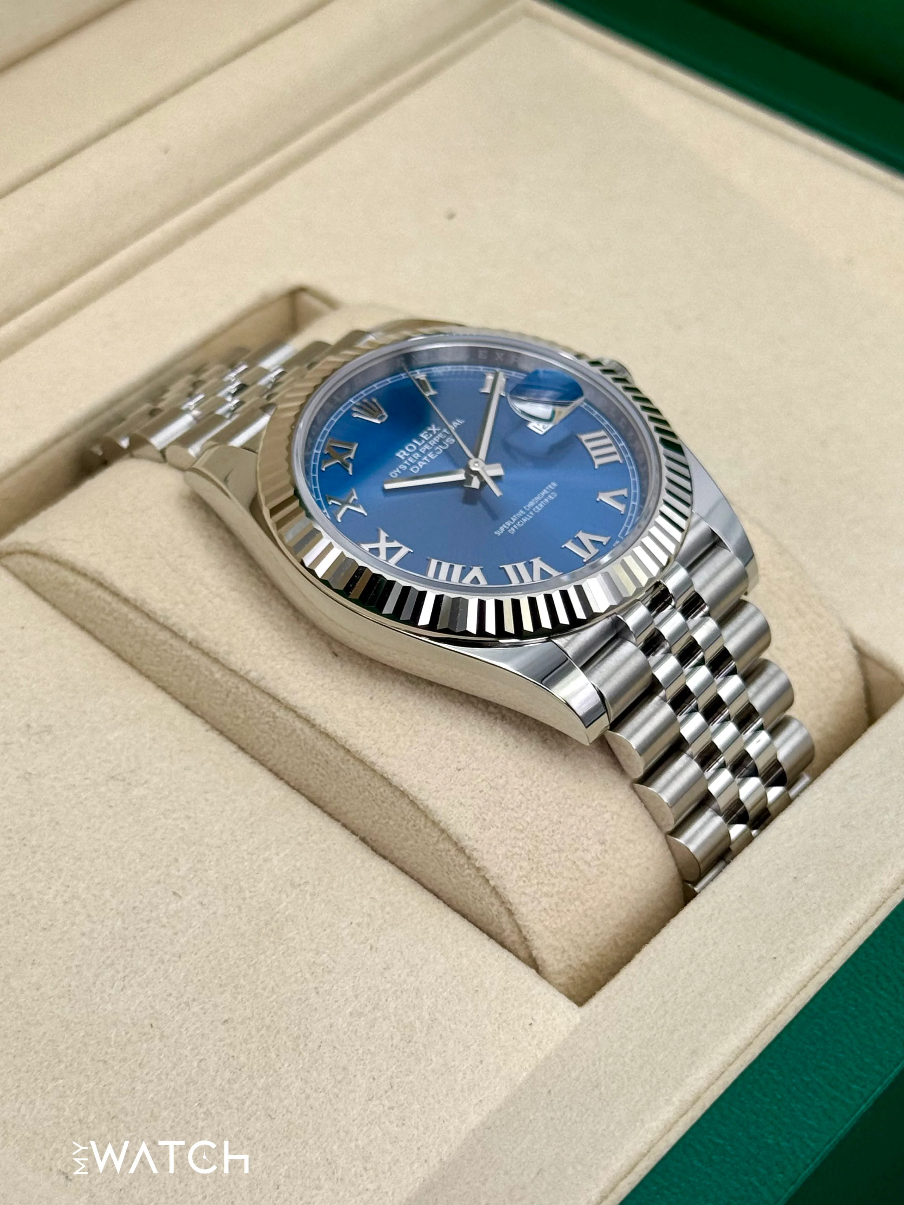 NEW 2026 Rolex Datejust 41mm 126334 Jubilee Azzurro-Blue Dial - Image 6