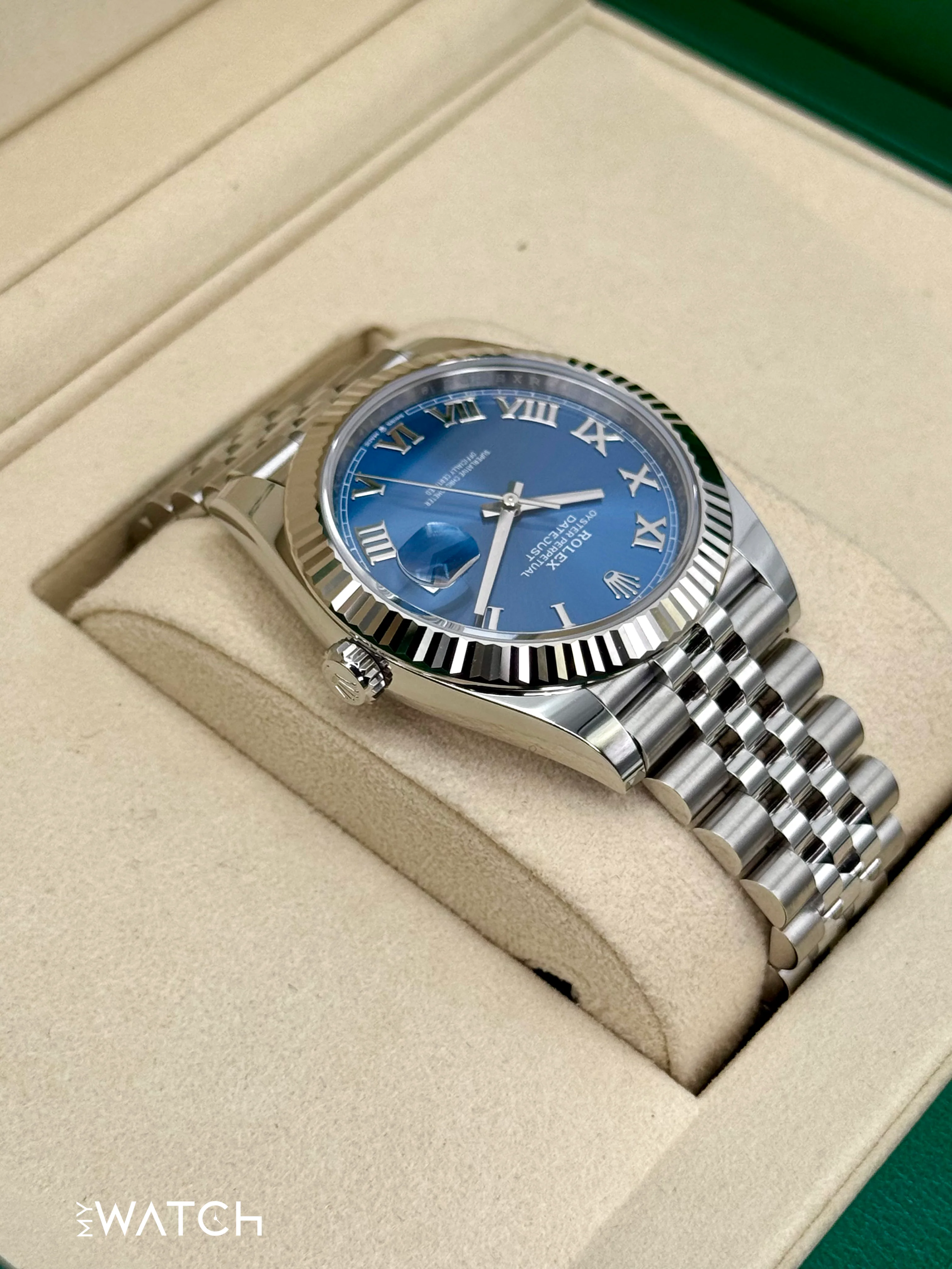 NEW 2026 Rolex Datejust 41mm 126334 Jubilee Azzurro-Blue Dial - Image 8