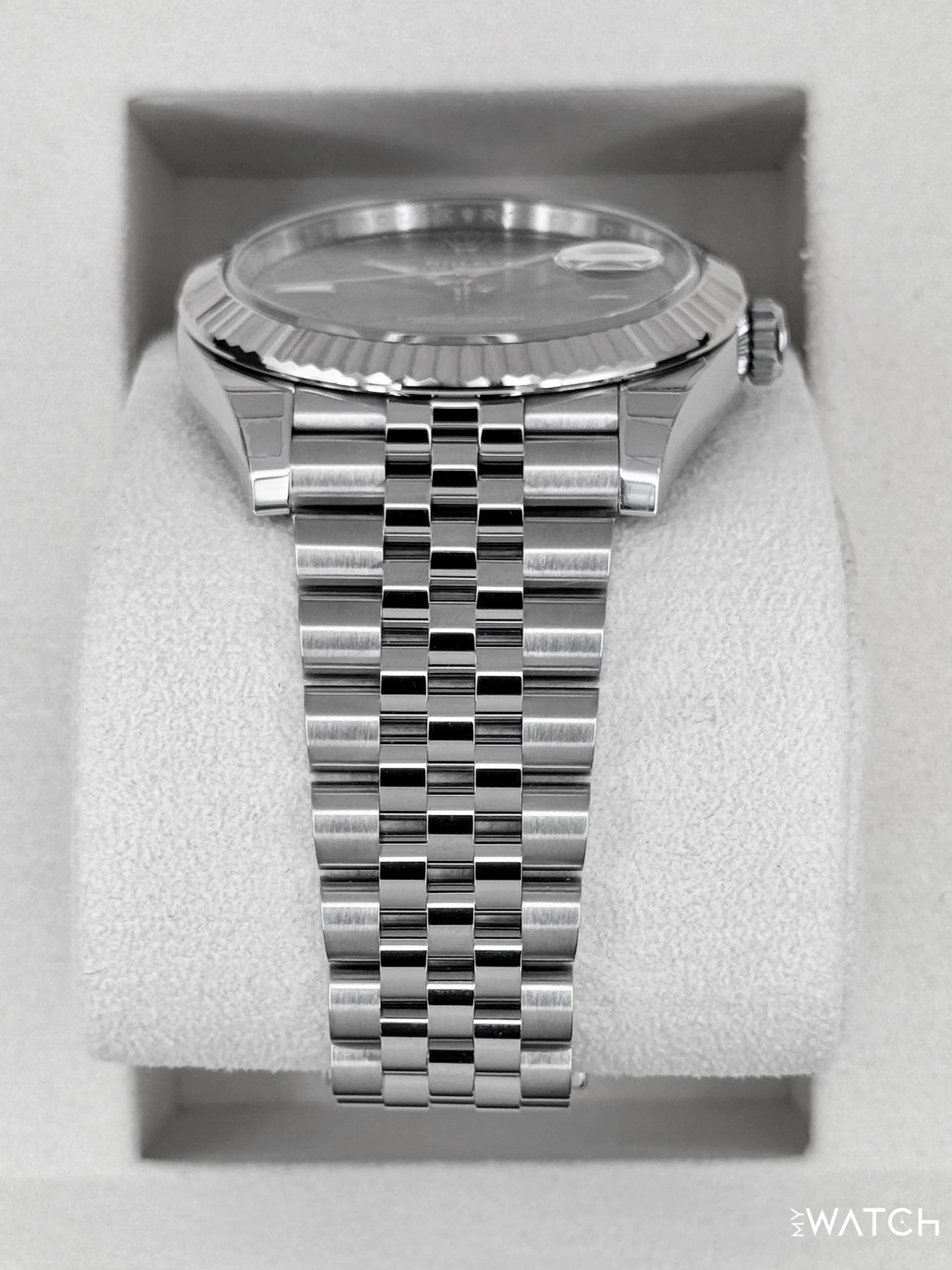 NEW 2026 Rolex Datejust 41mm 126334 Jubilee Wimbledon Dial - Image 4