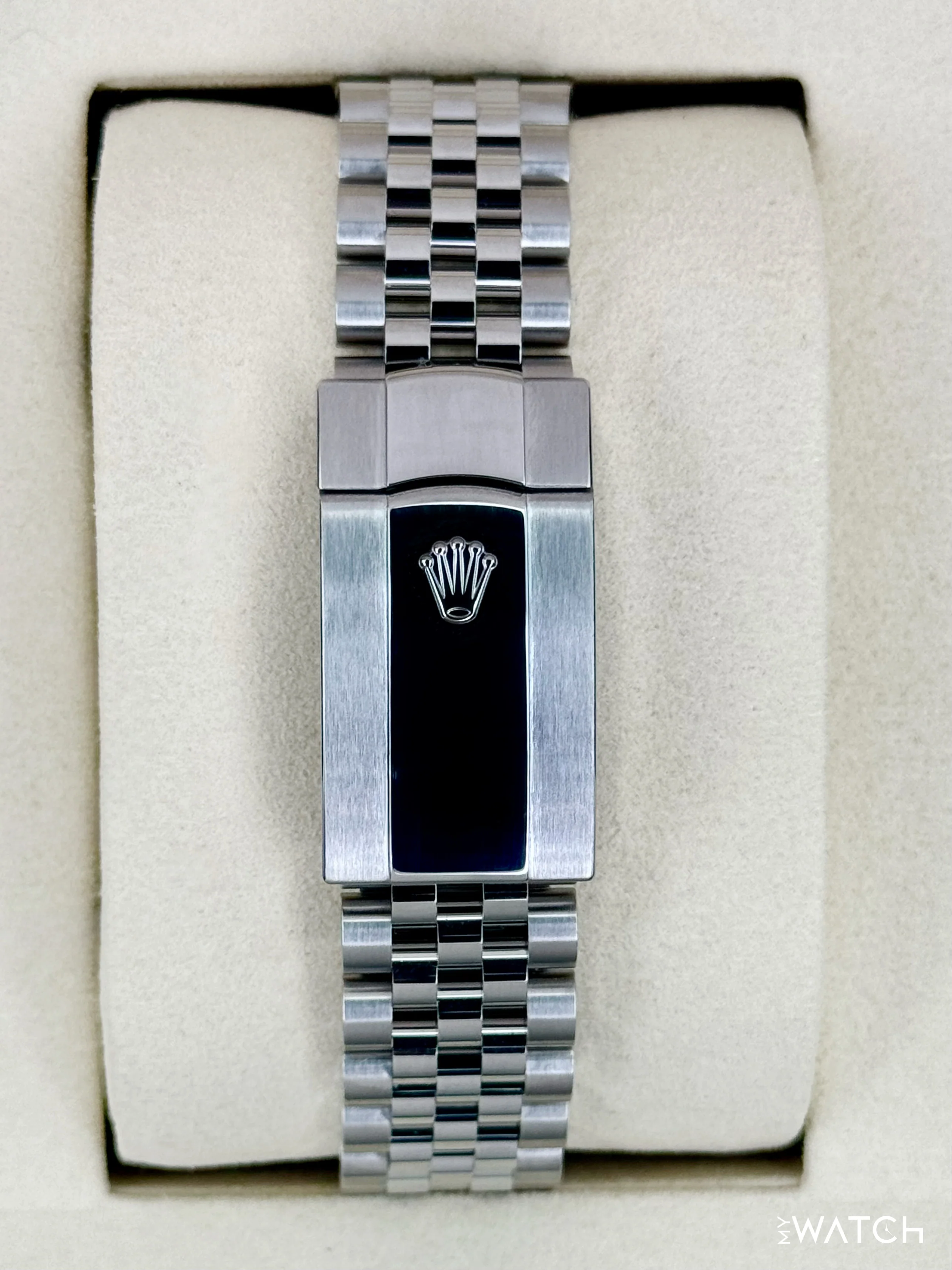 NEW 2026 Rolex Datejust 41mm 126334 Stainless Steel Jubilee Black Diamond Dial - Image 2