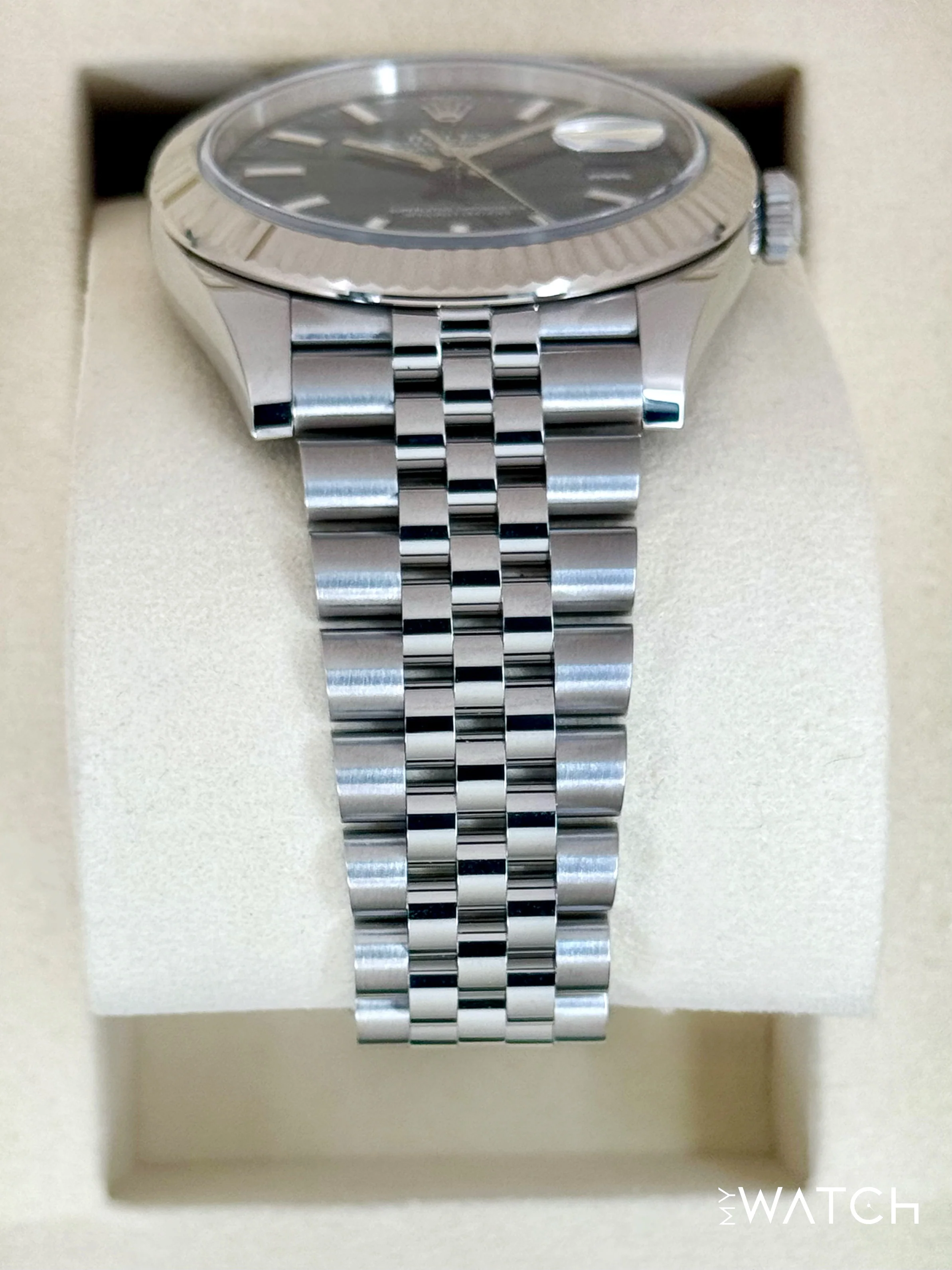 NEW 2026 Rolex Datejust 41mm 126334 Stainless Steel Jubilee Blue Dial - Image 3