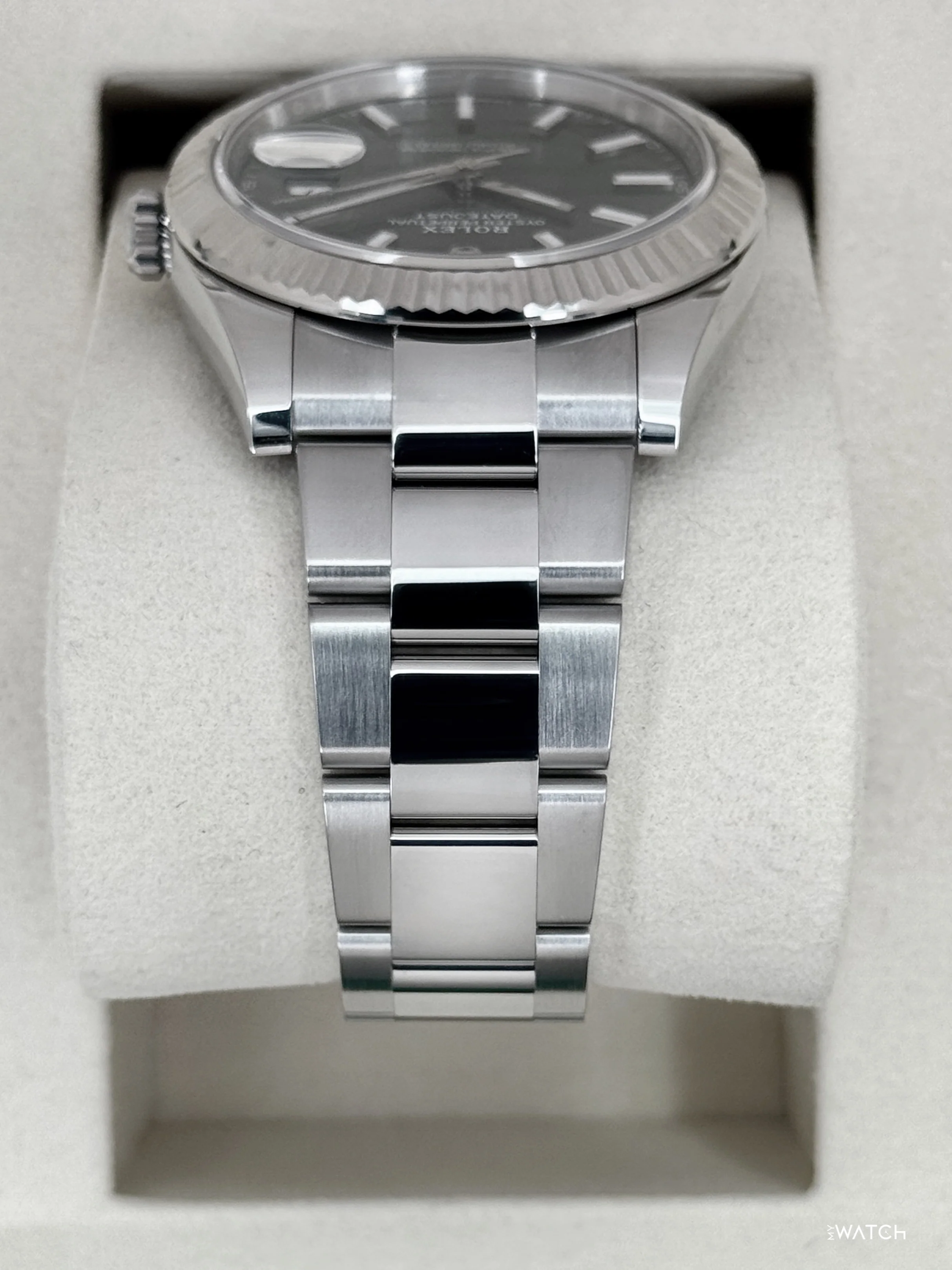 NEW 2026 Rolex Datejust 41mm 126334 Oyster Stainless Steel Green Dial - Image 4