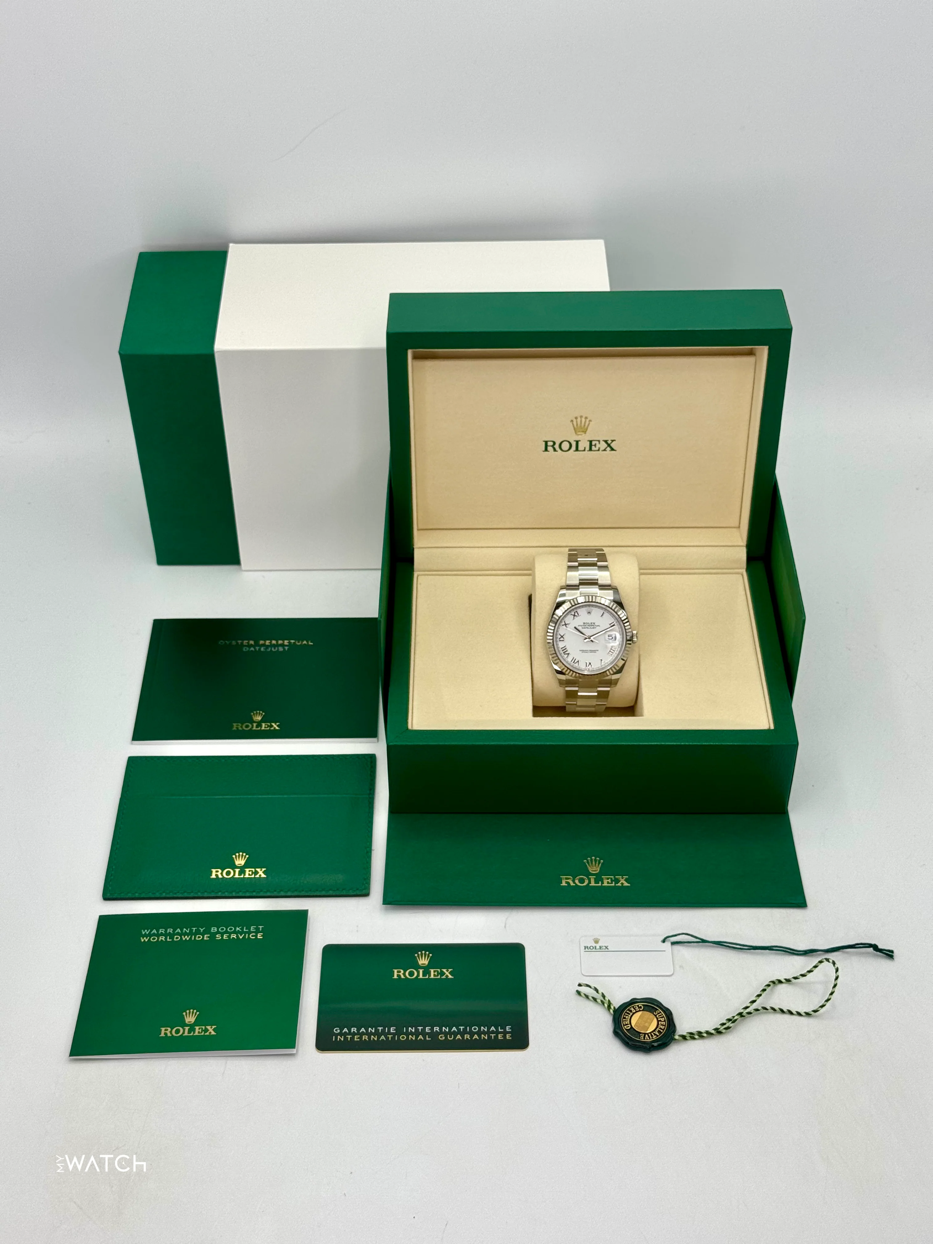 NEW 2026 Rolex Datejust 41mm 126334 Stainless Steel Oyster White Dial - Image 10