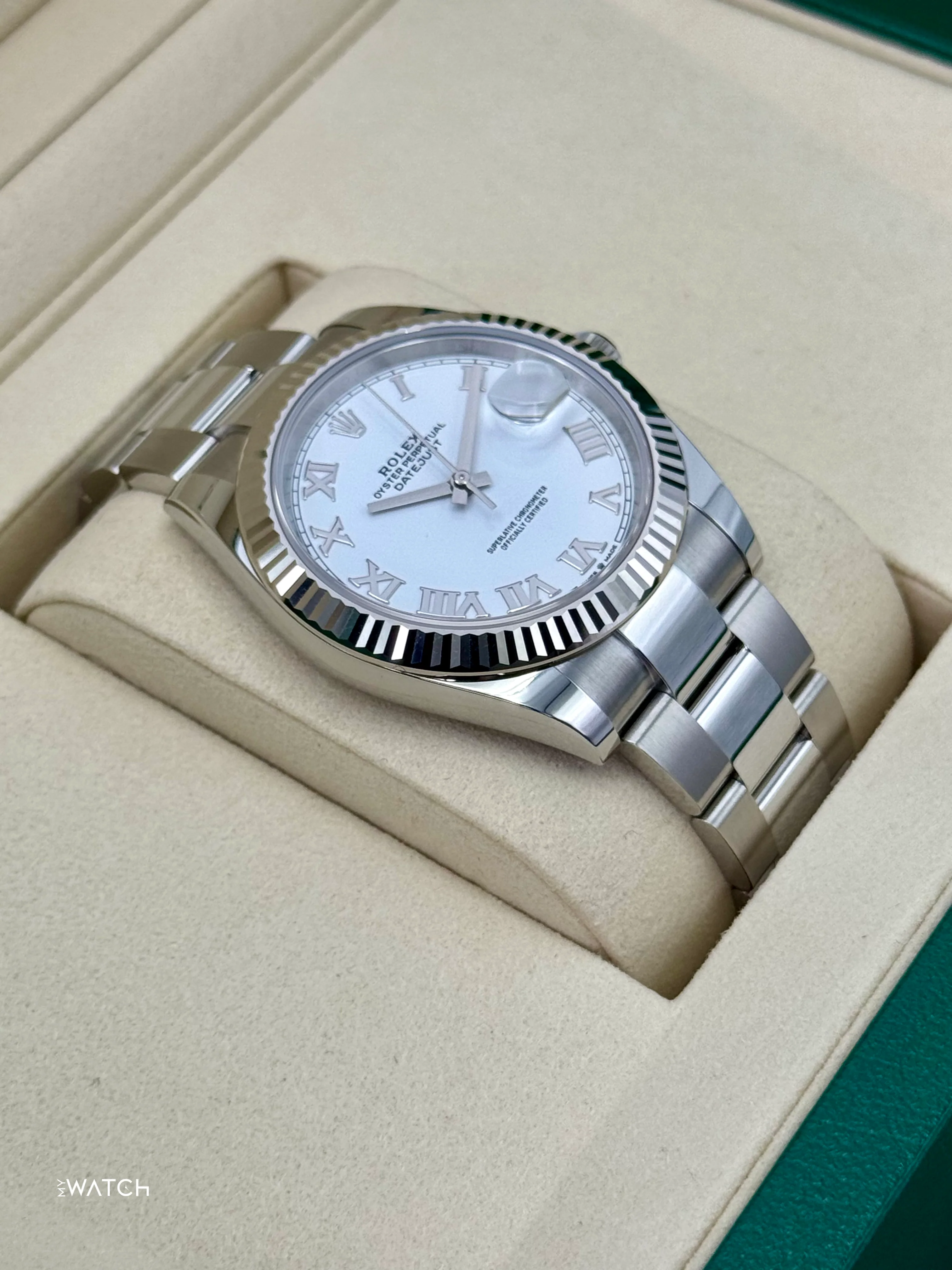 NEW 2026 Rolex Datejust 41mm 126334 Stainless Steel Oyster White Dial - Image 6