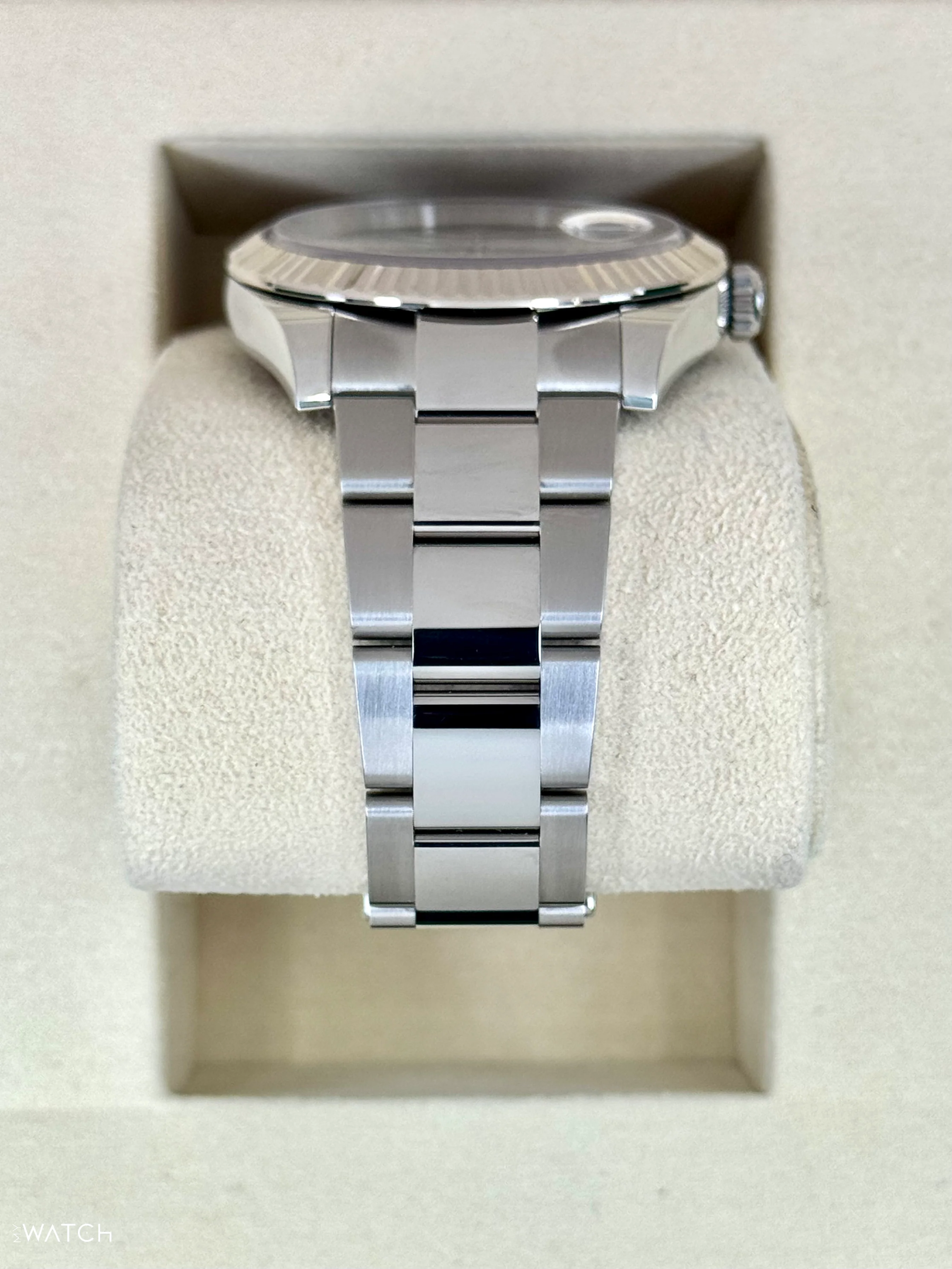 NEW 2026 Rolex Datejust 41mm 126334 Stainless Steel Oyster Wimbledon Dial - Image 3