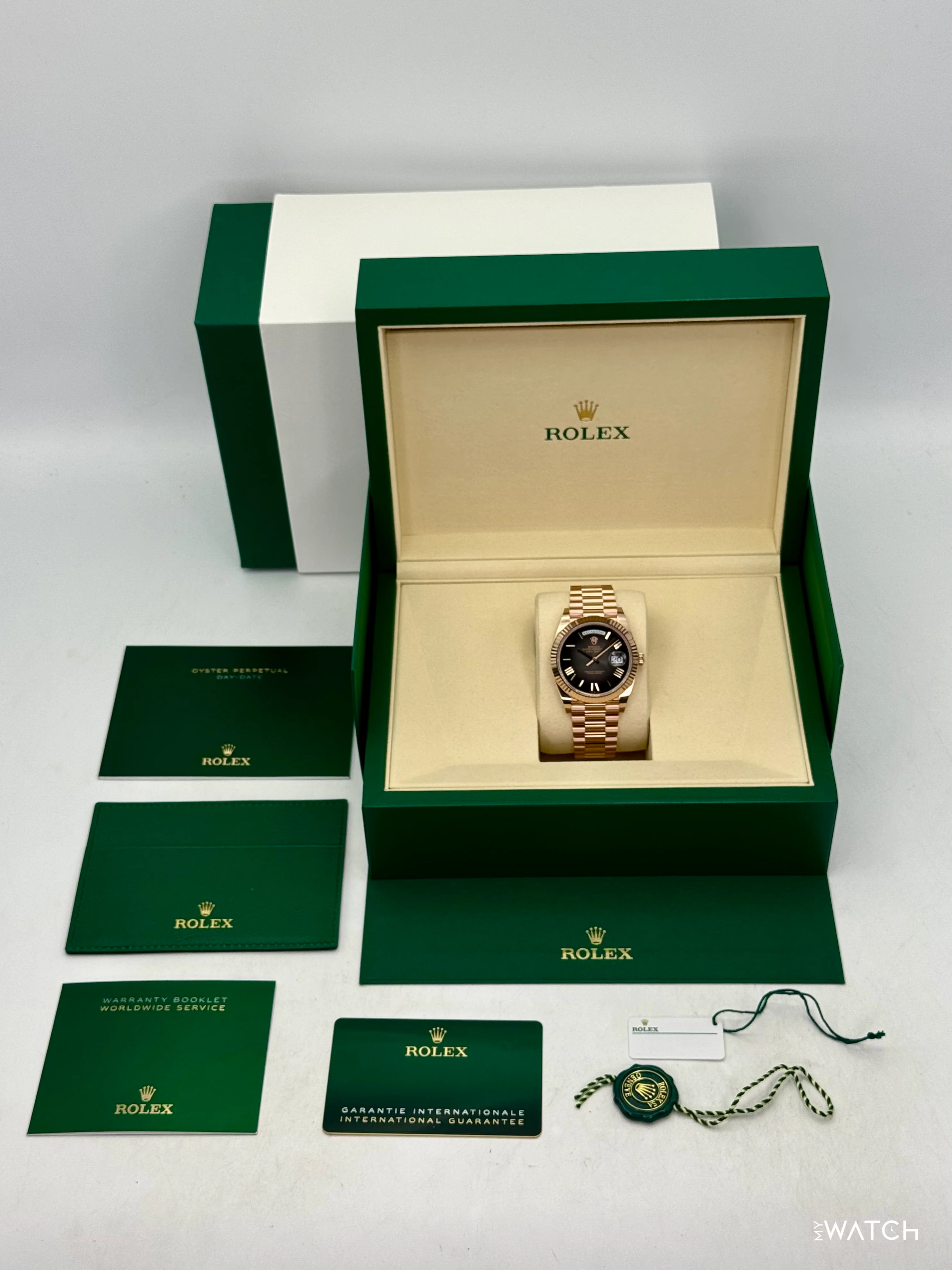 NEW 2026 Rolex Day-Date 40mm 228235 Presidential Slate Ombre Dial - Image 10
