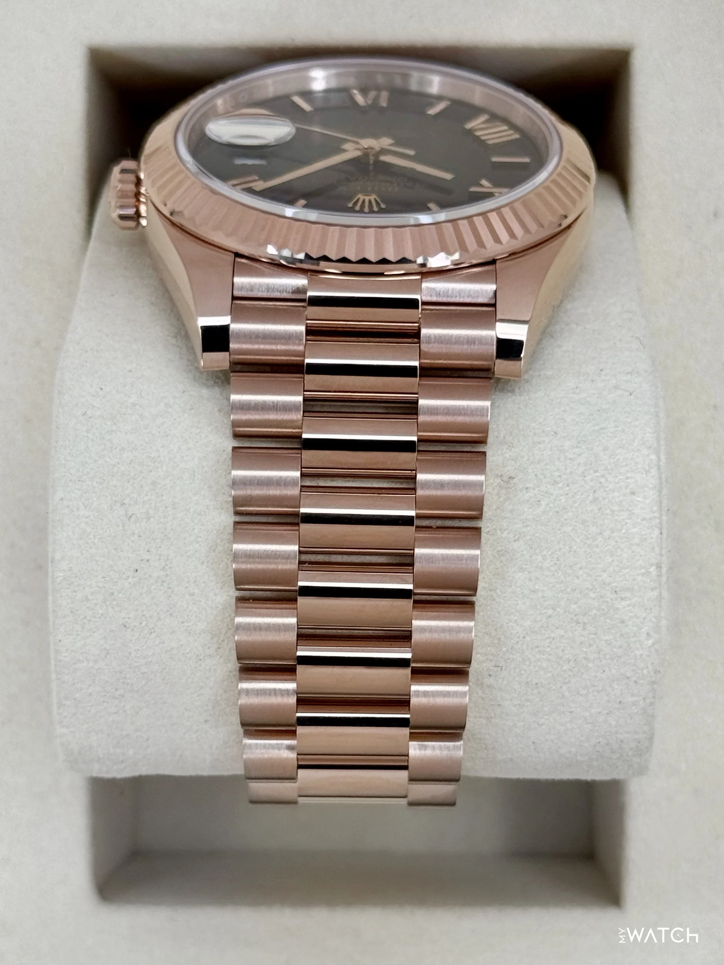 NEW 2026 Rolex Day-Date 40mm 228235 Presidential Slate Ombre Dial - Image 3