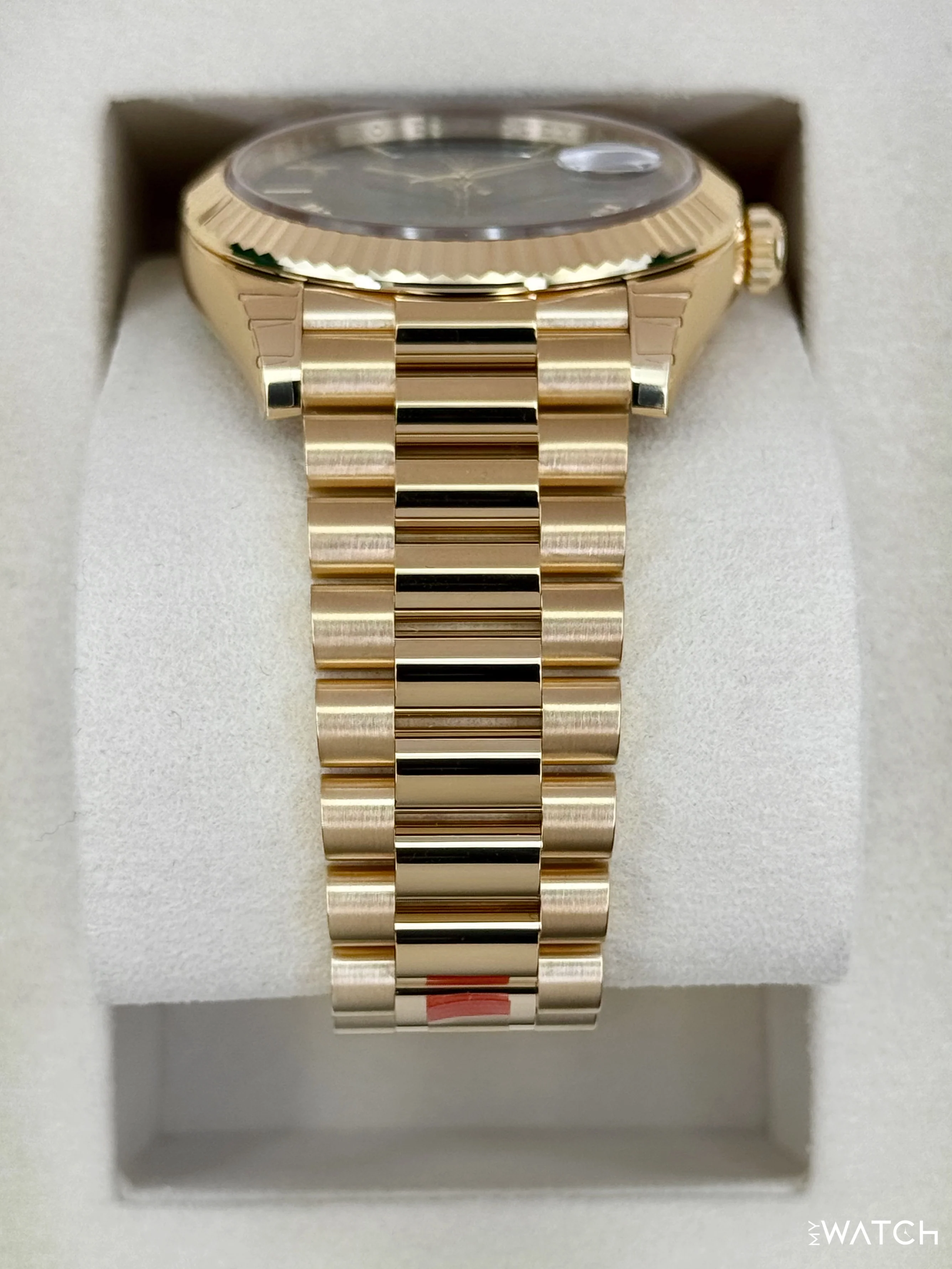 NEW 2026 Rolex Day-Date 40mm 228238 Presidential Green Ombre Dial (STICKERED) - Image 3