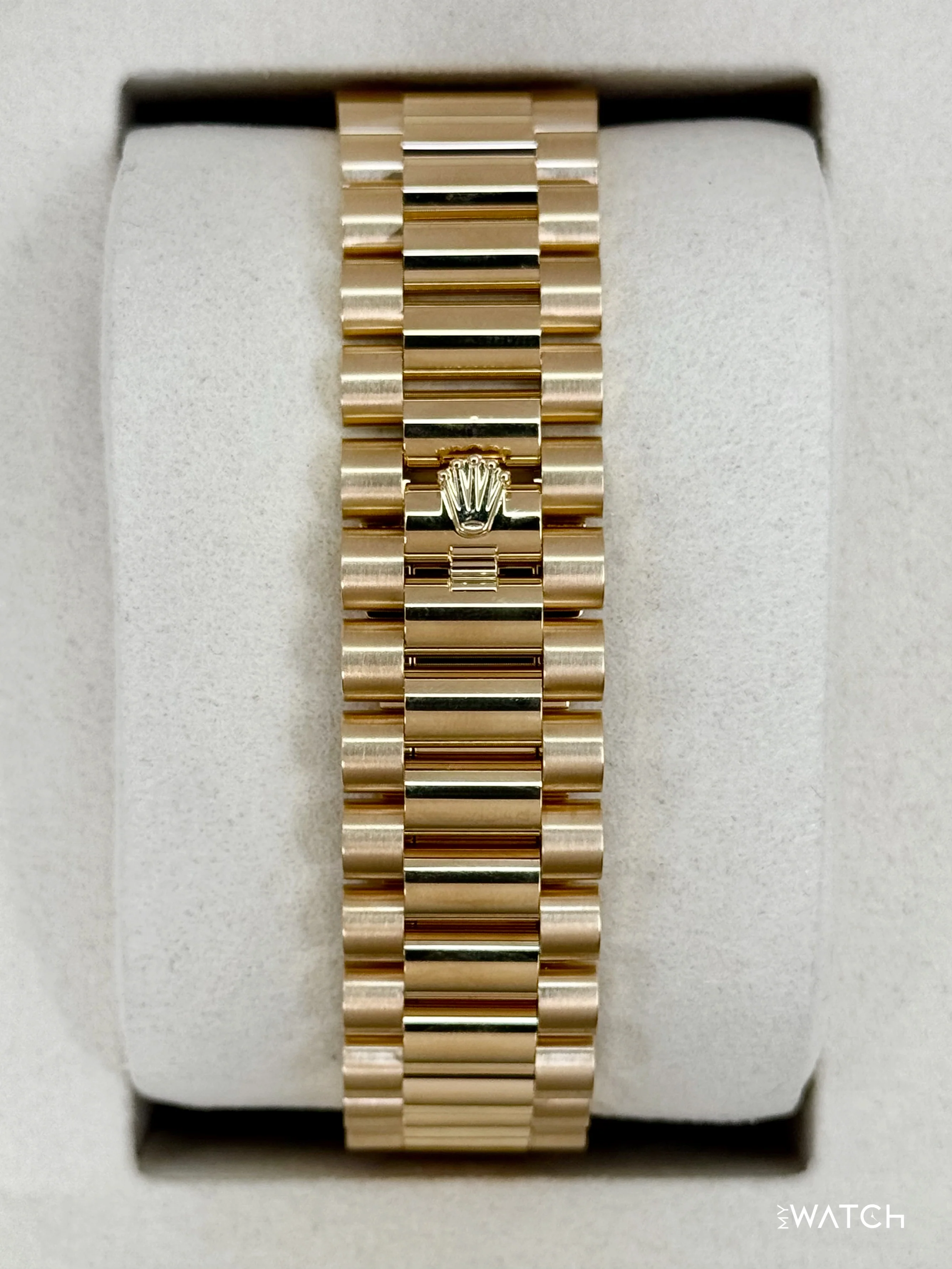 NEW 2026 Rolex Day-Date 40mm 228238 Yellow Gold Black Diamond Dial - Image 2
