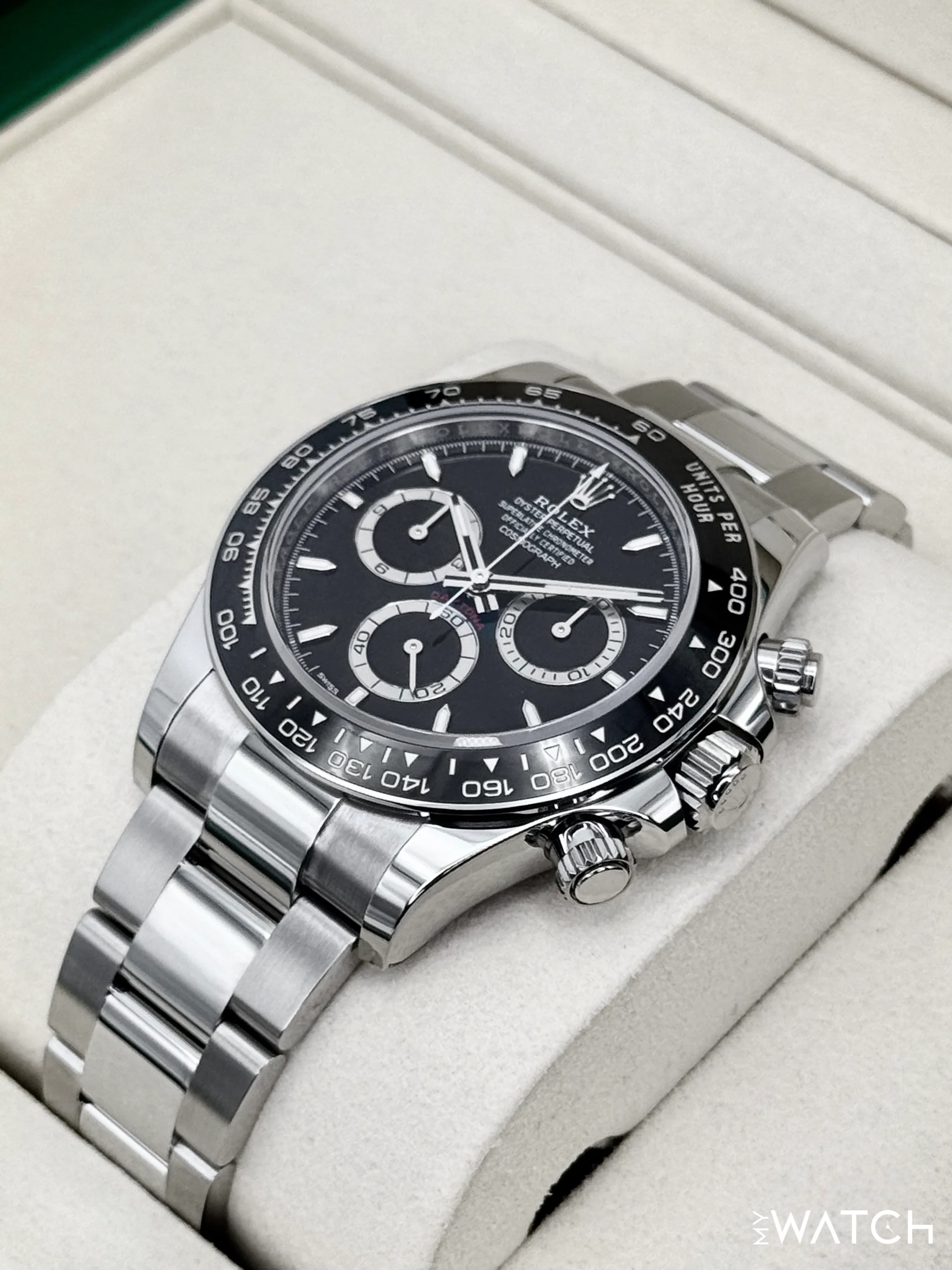 NEW 2026 Rolex Daytona 40mm 126500LN Stainless Steel Black Dial - Image 5